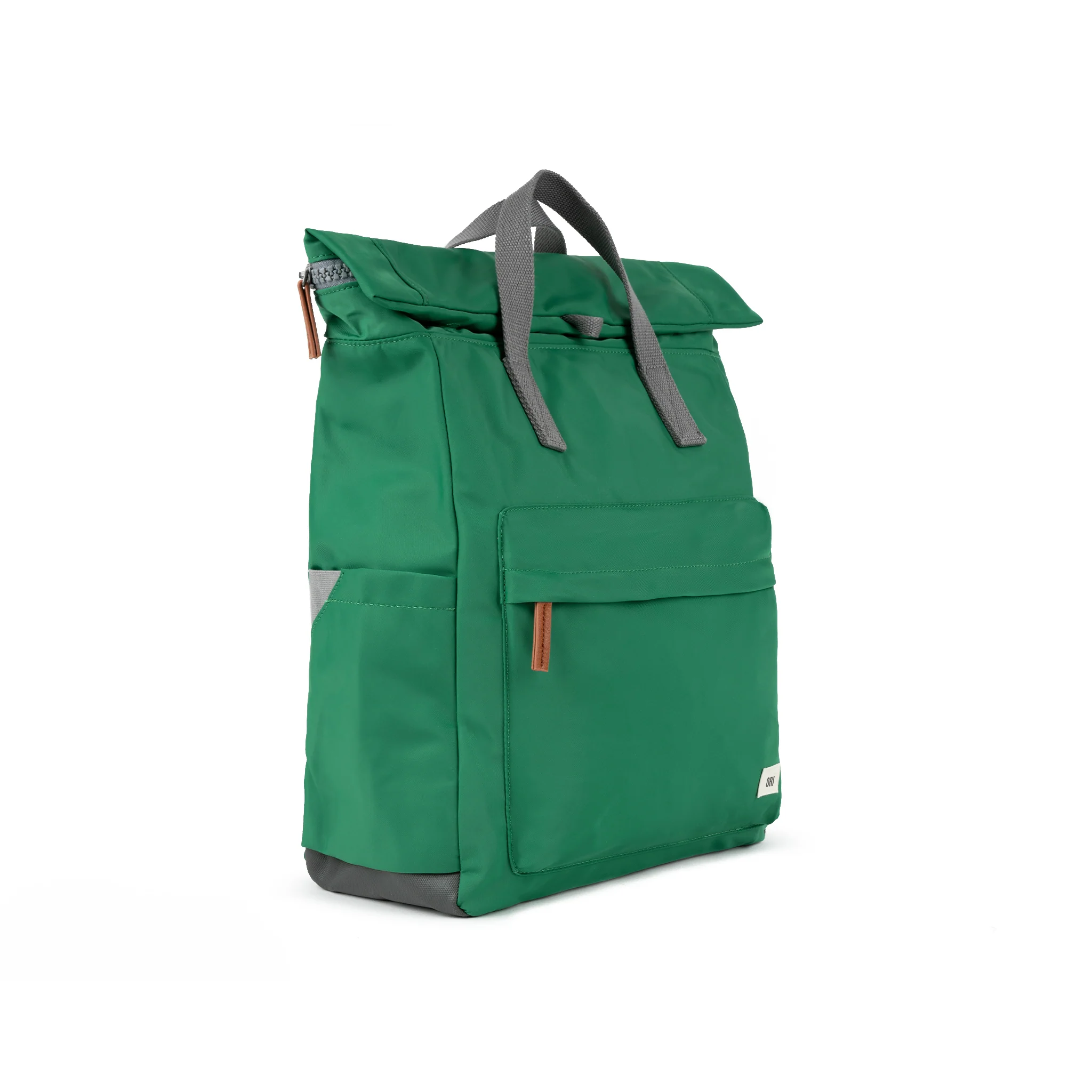 Canfield Roll Top Backpack in Emerald - Image 2