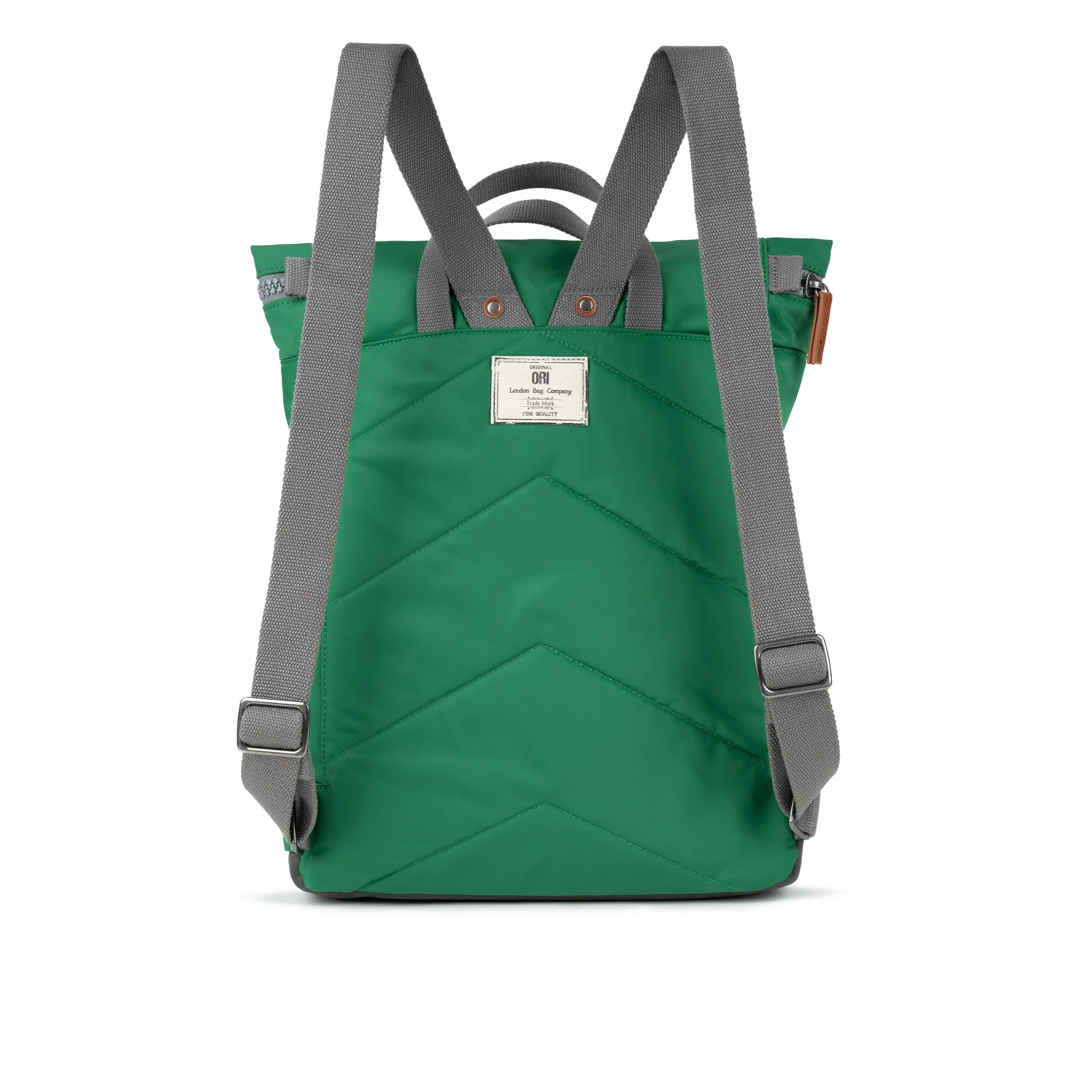 Canfield Roll Top Backpack in Emerald - Image 3