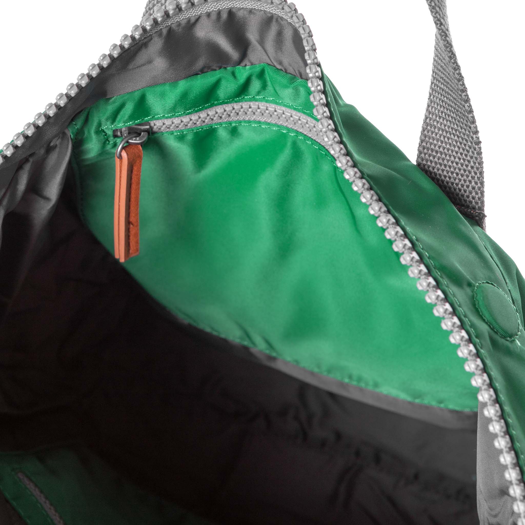 Canfield Roll Top Backpack in Emerald - Image 5