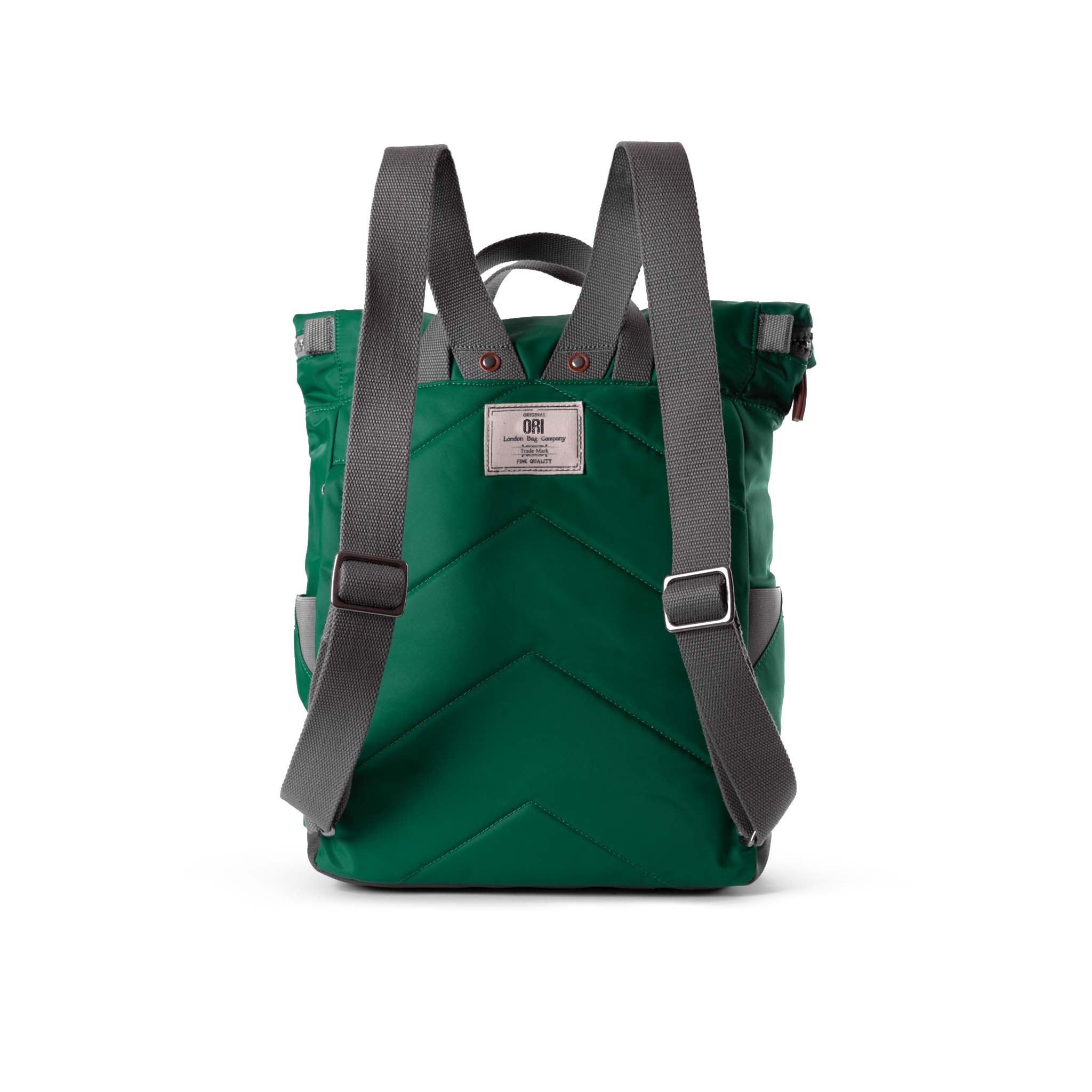 Canfield Roll Top Backpack in Emerald - Image 9