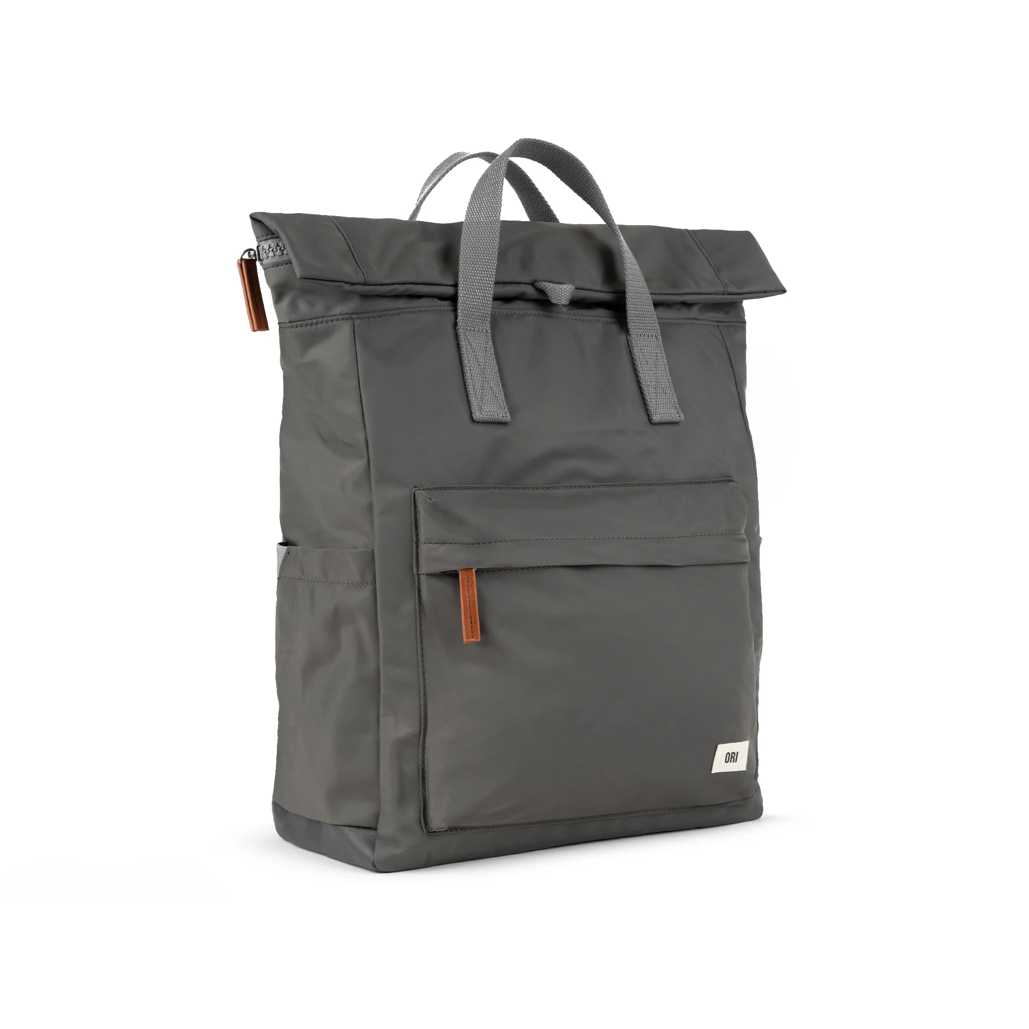 Canfield Roll Top Backpack in Graphite - Image 13