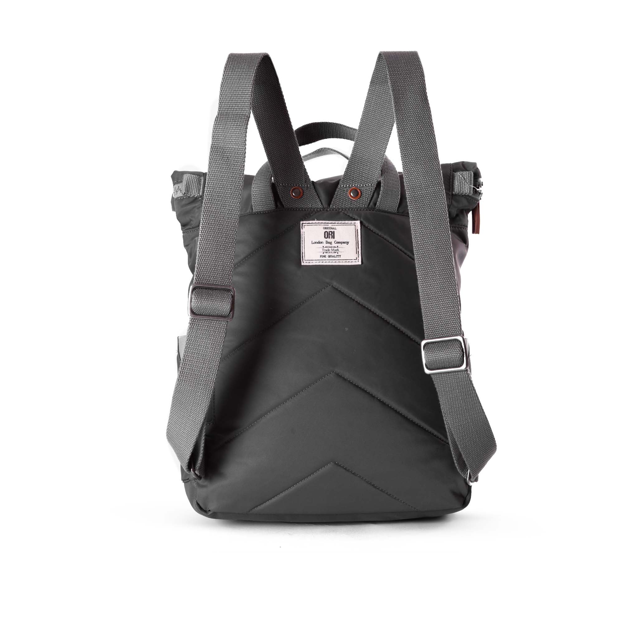 Canfield Roll Top Backpack in Graphite - Image 3