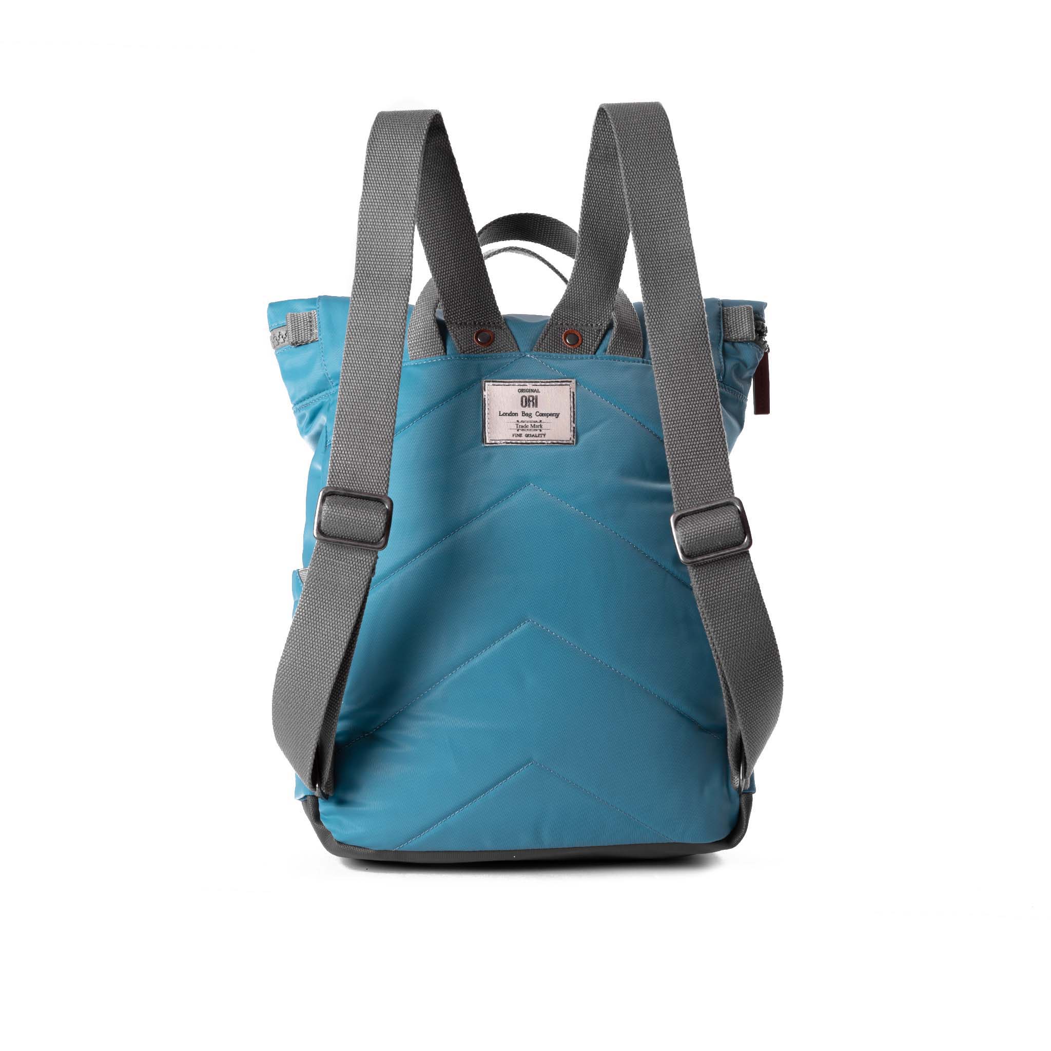 Canfield Roll Top Backpack in Petrol - Image 3
