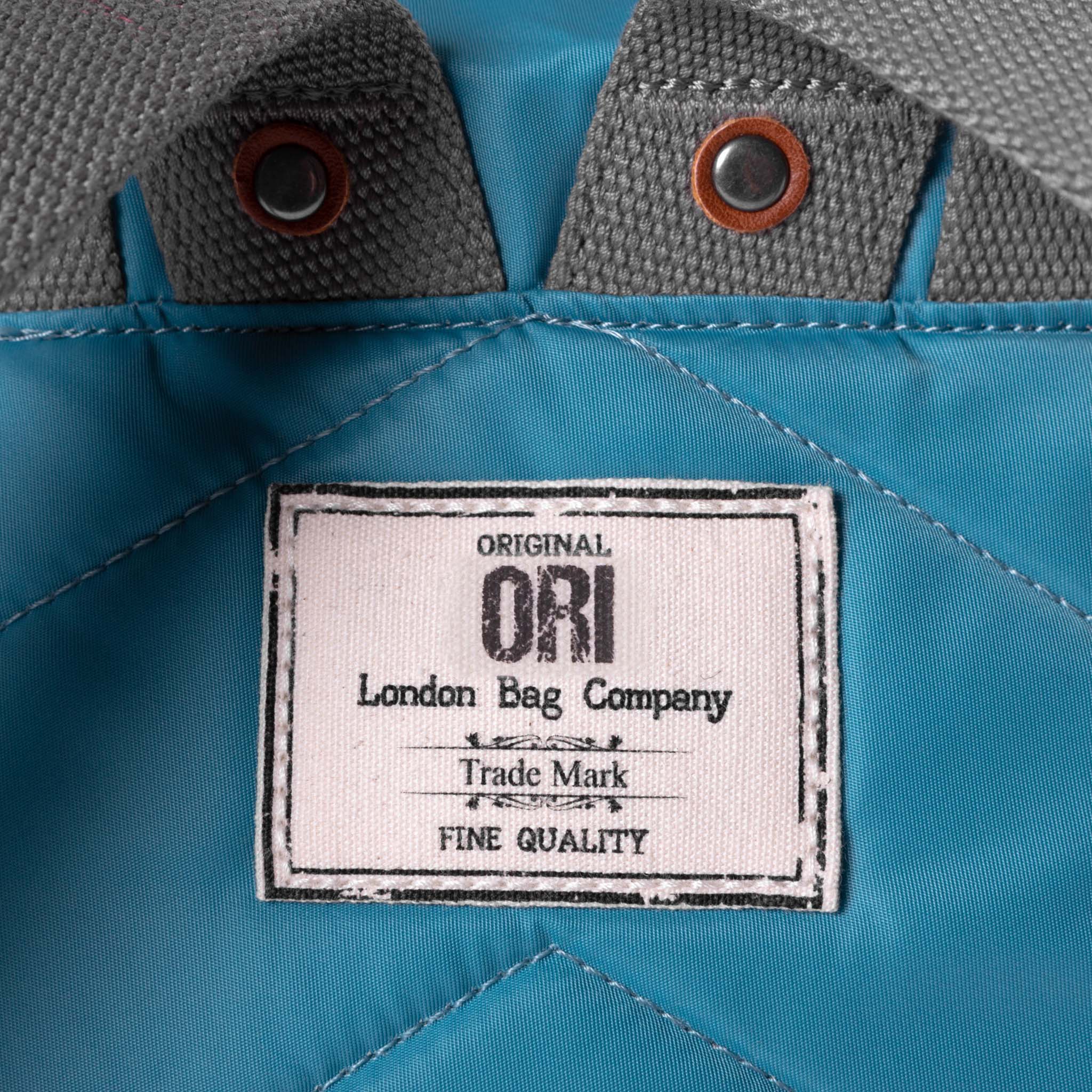 Canfield Roll Top Backpack in Petrol - Image 6