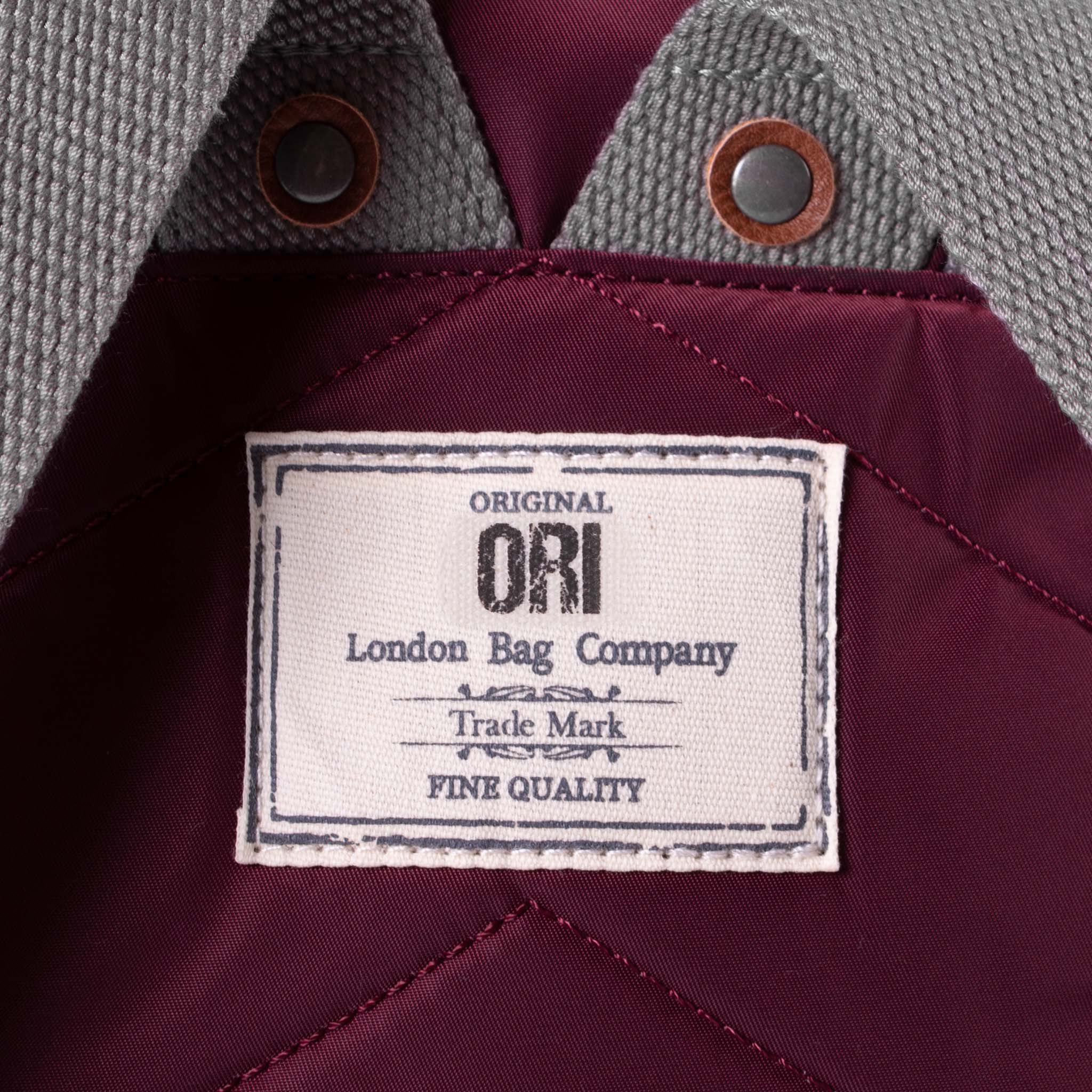 Canfield Roll Top Backpack in Plum - Image 6