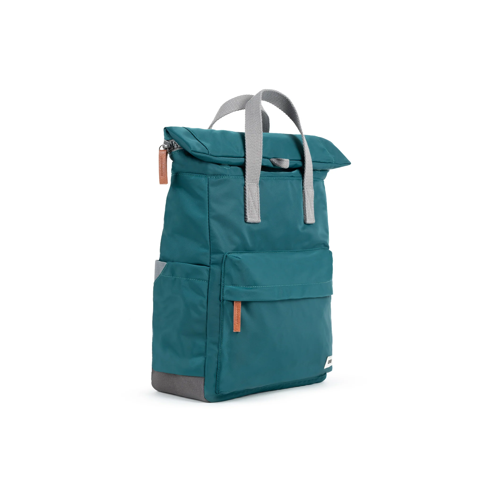 Canfield Roll Top Backpack in Teal - Image 2