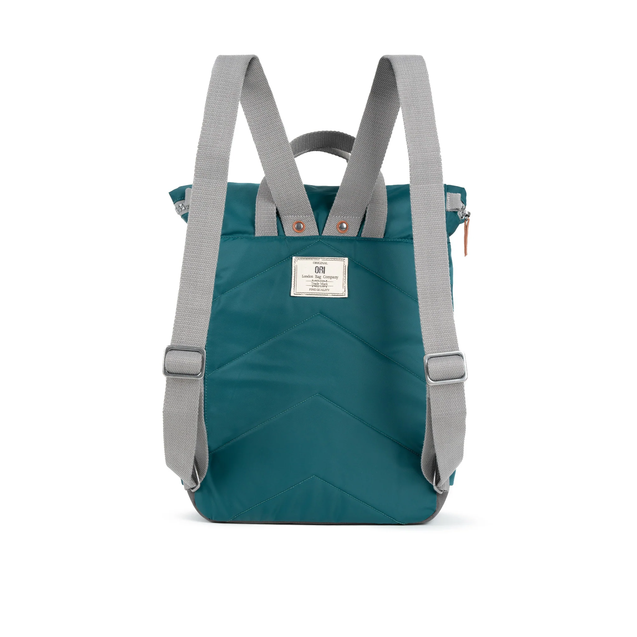 Canfield Roll Top Backpack in Teal - Image 3