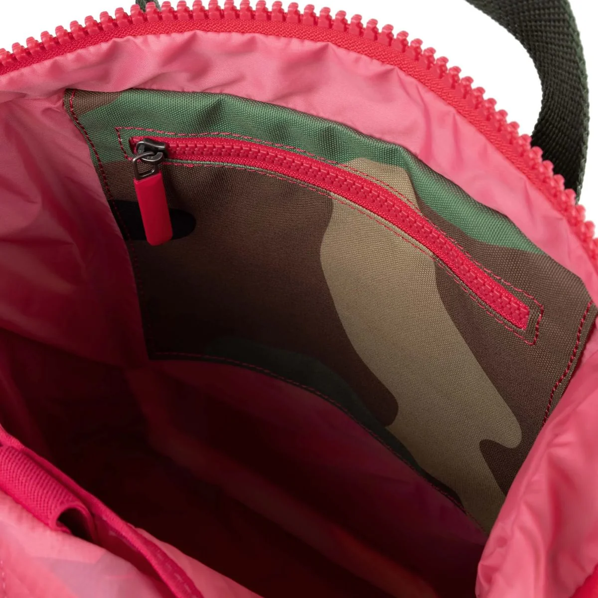 Canfield Roll Top Backpack in Vintage Camo - Image 4
