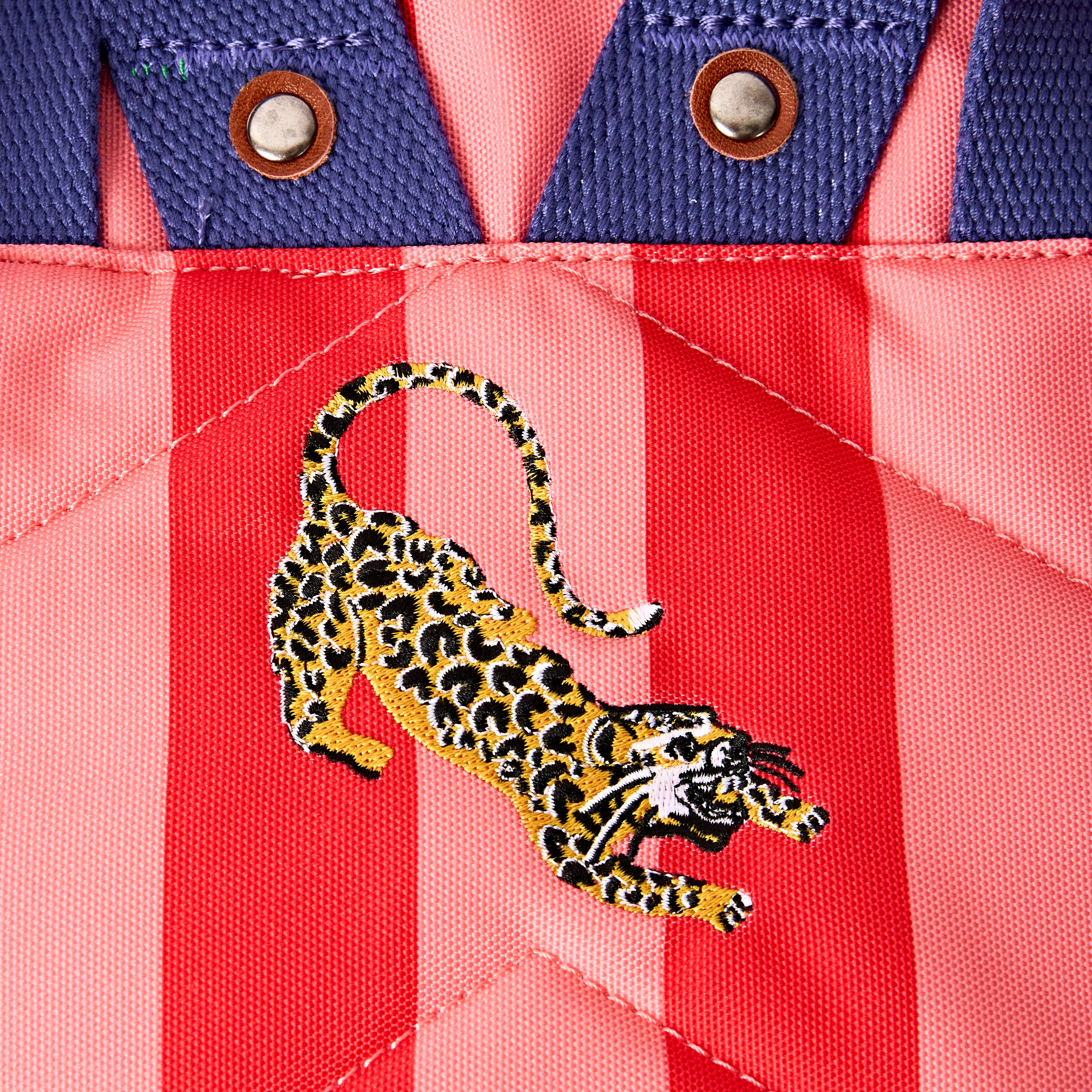 Canfield Roll Top Backpack in Circus Print - Image 5