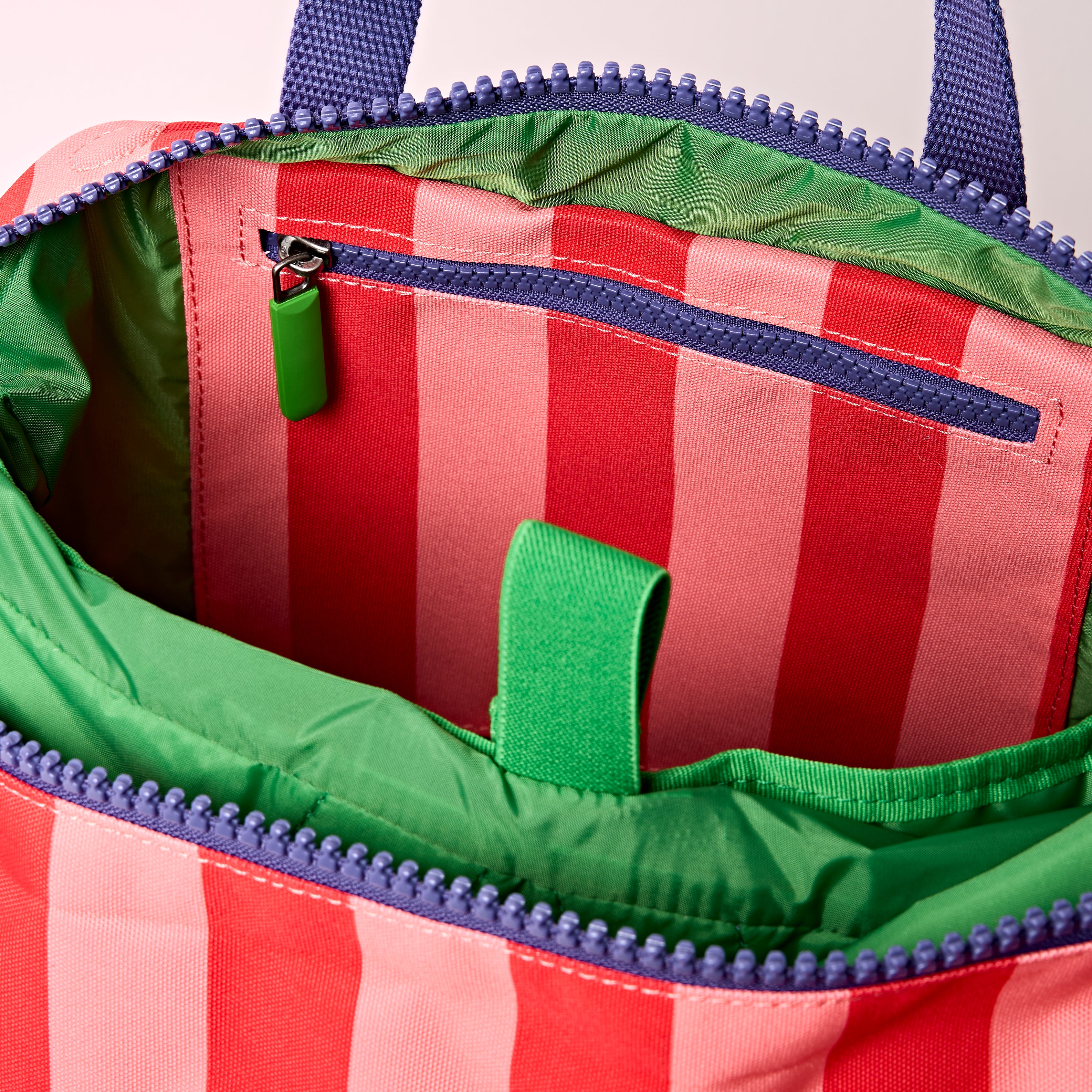 Canfield Roll Top Backpack in Circus Print - Image 6