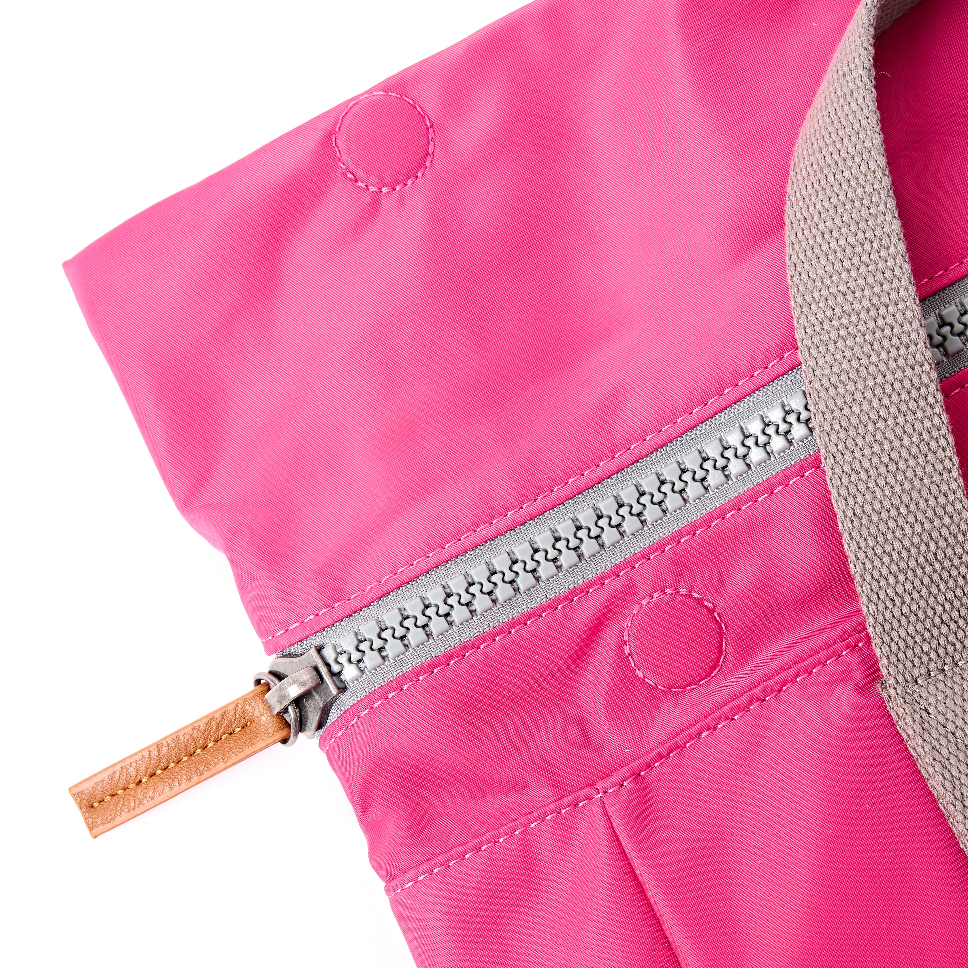 Canfield Roll Top Backpack in Granita Red - Image 5