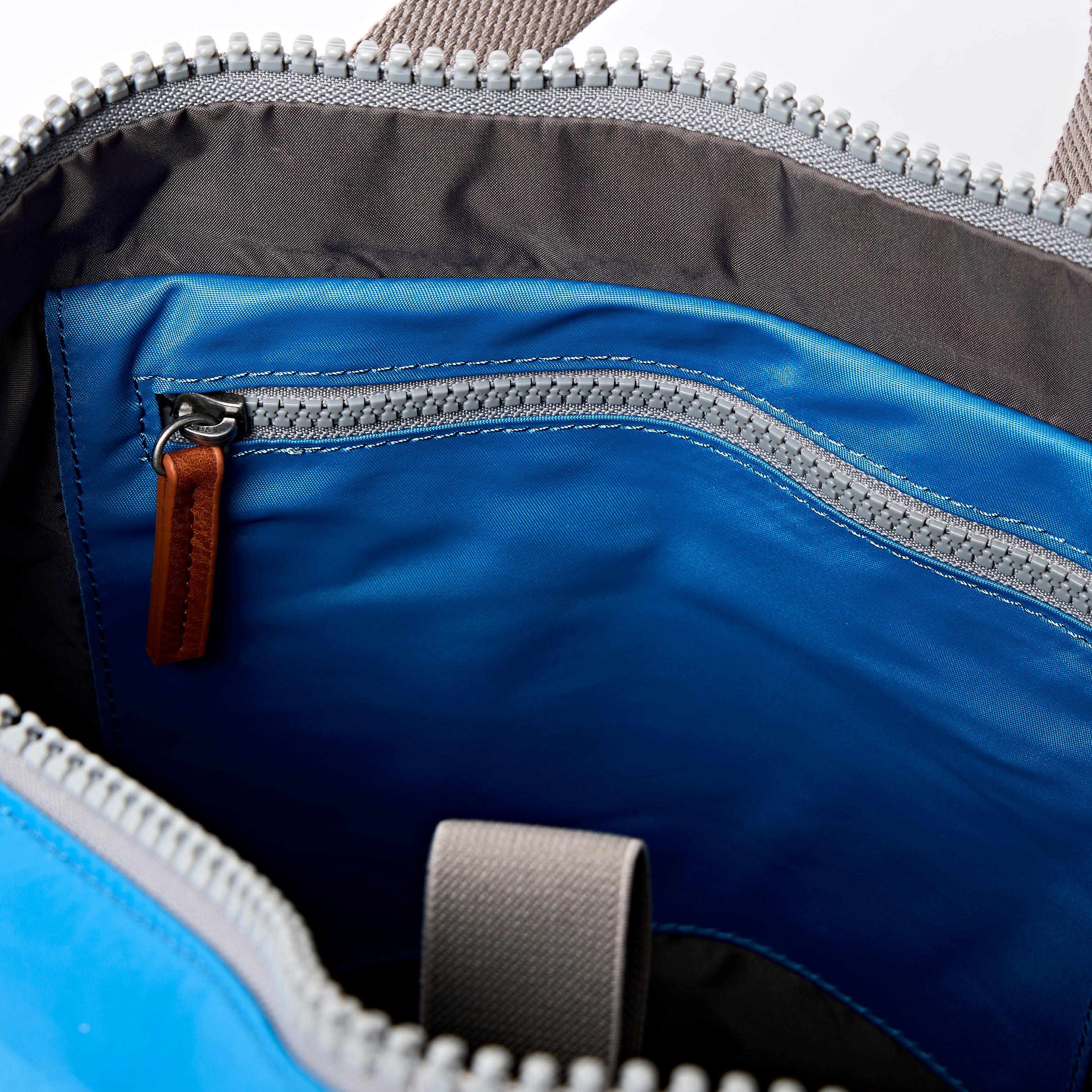 Canfield Roll Top Backpack in Malibu Blue - Image 4