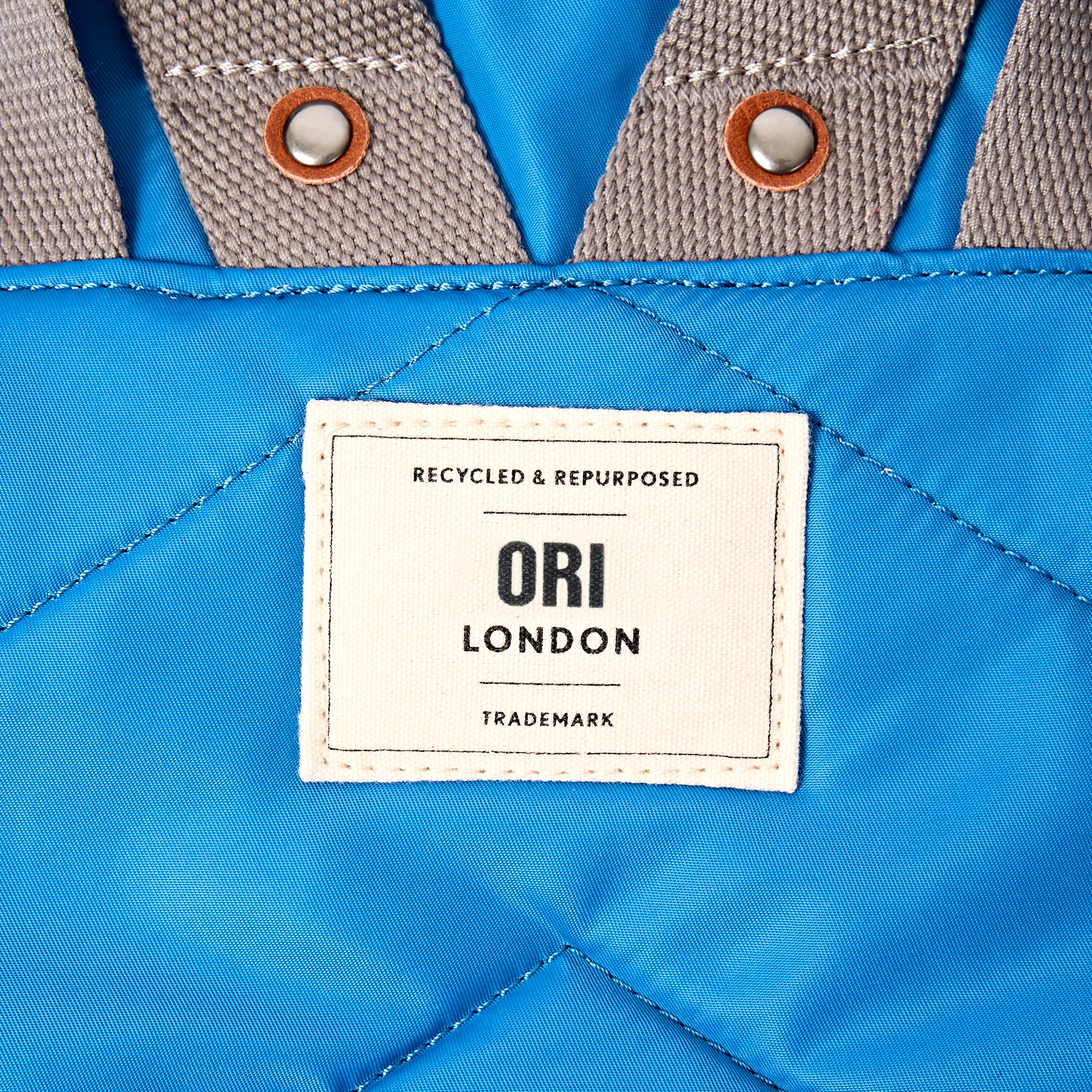 Canfield Roll Top Backpack in Malibu Blue - Image 7