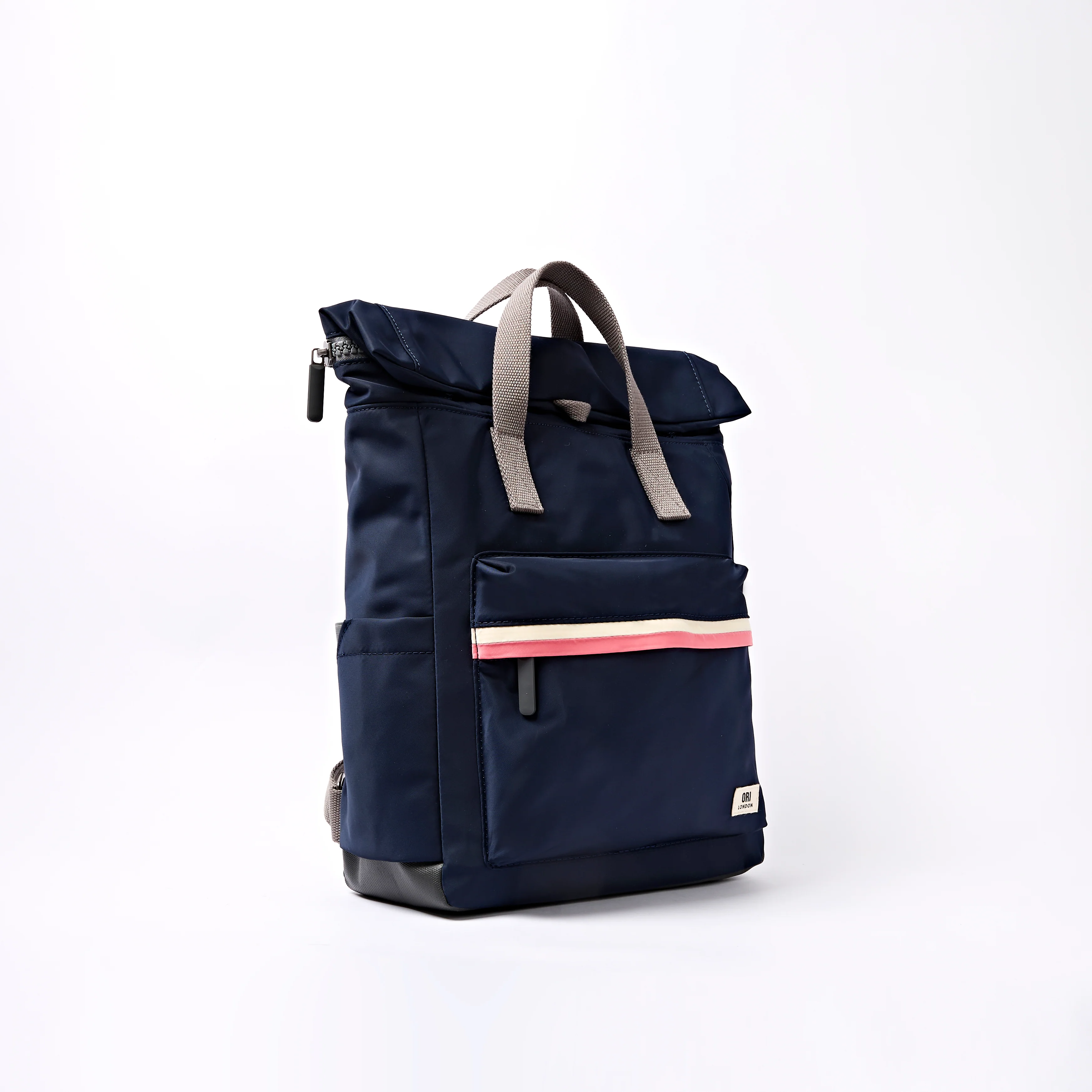Canfield Roll Top Backpack in Midnight Stripe - Image 2