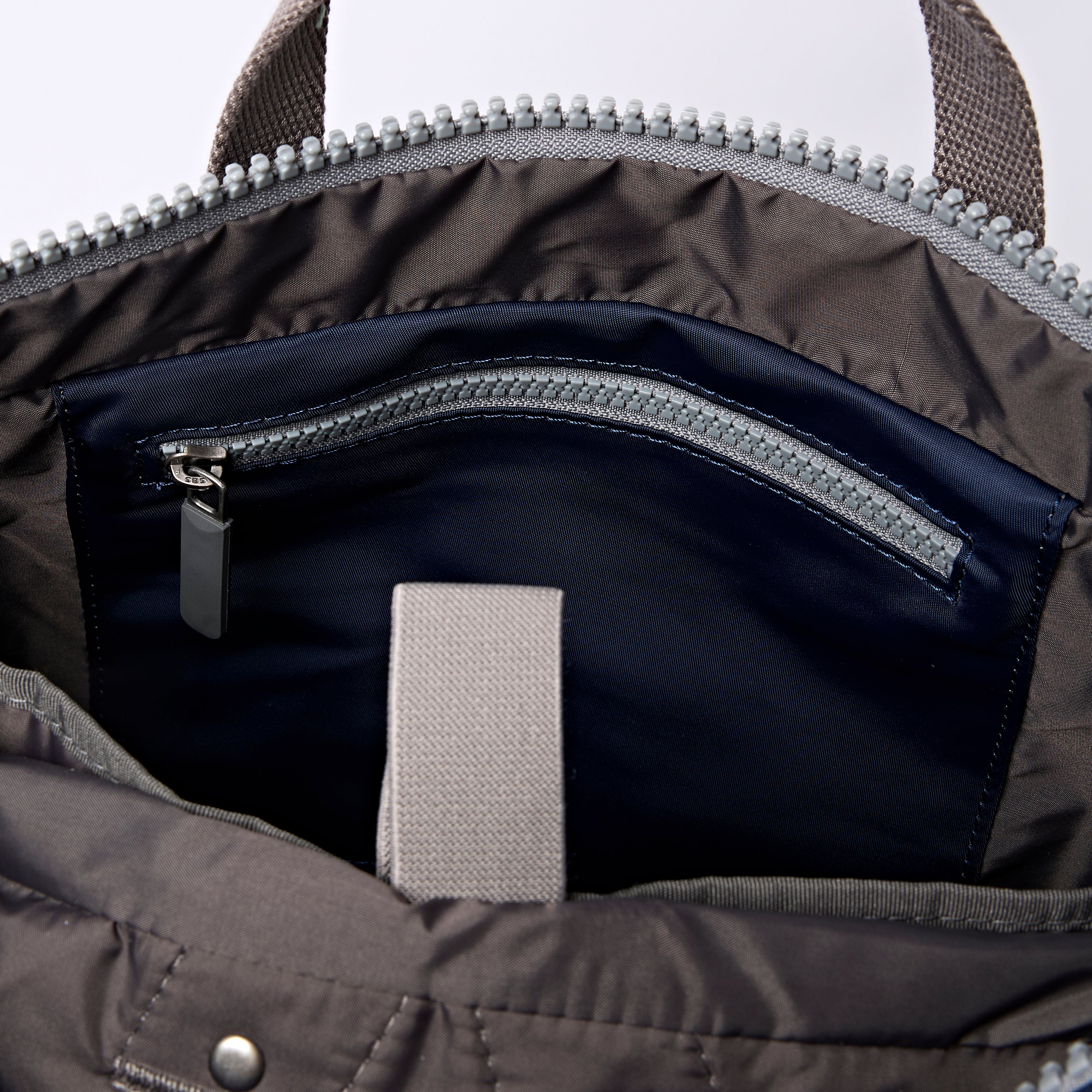 Canfield Roll Top Backpack in Midnight Stripe - Image 4