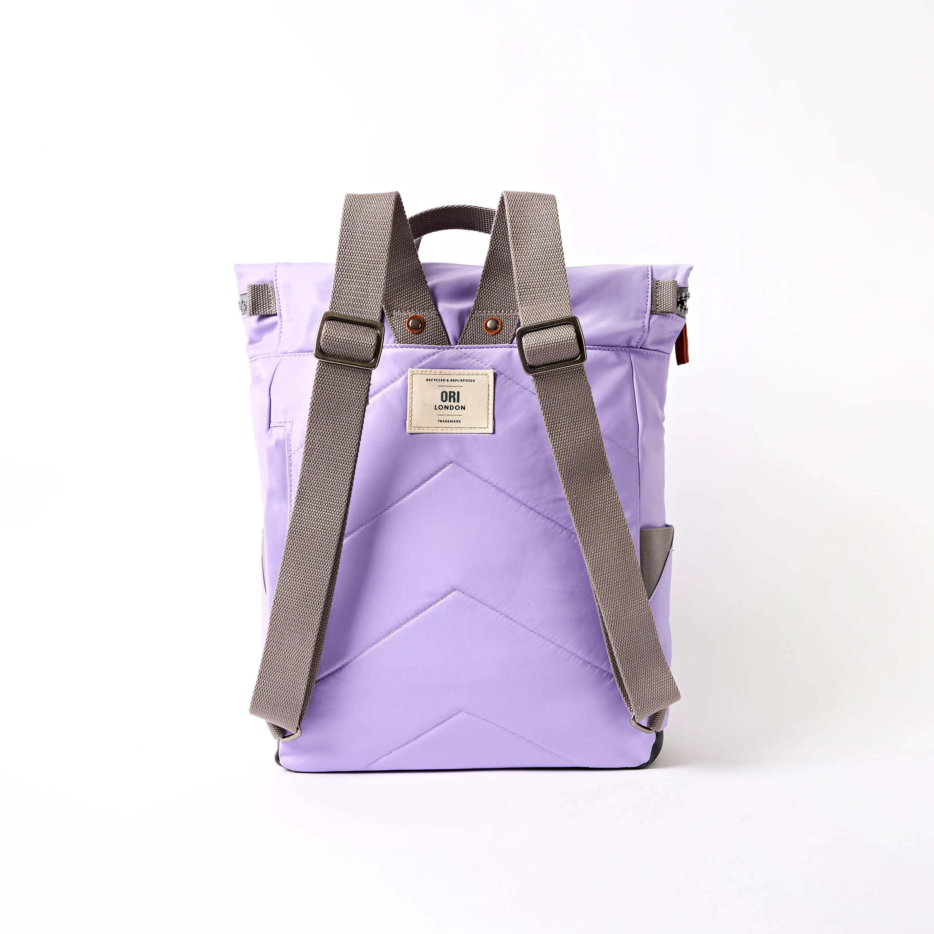 Canfield Roll Top Backpack in Thistle Bloom - Image 4