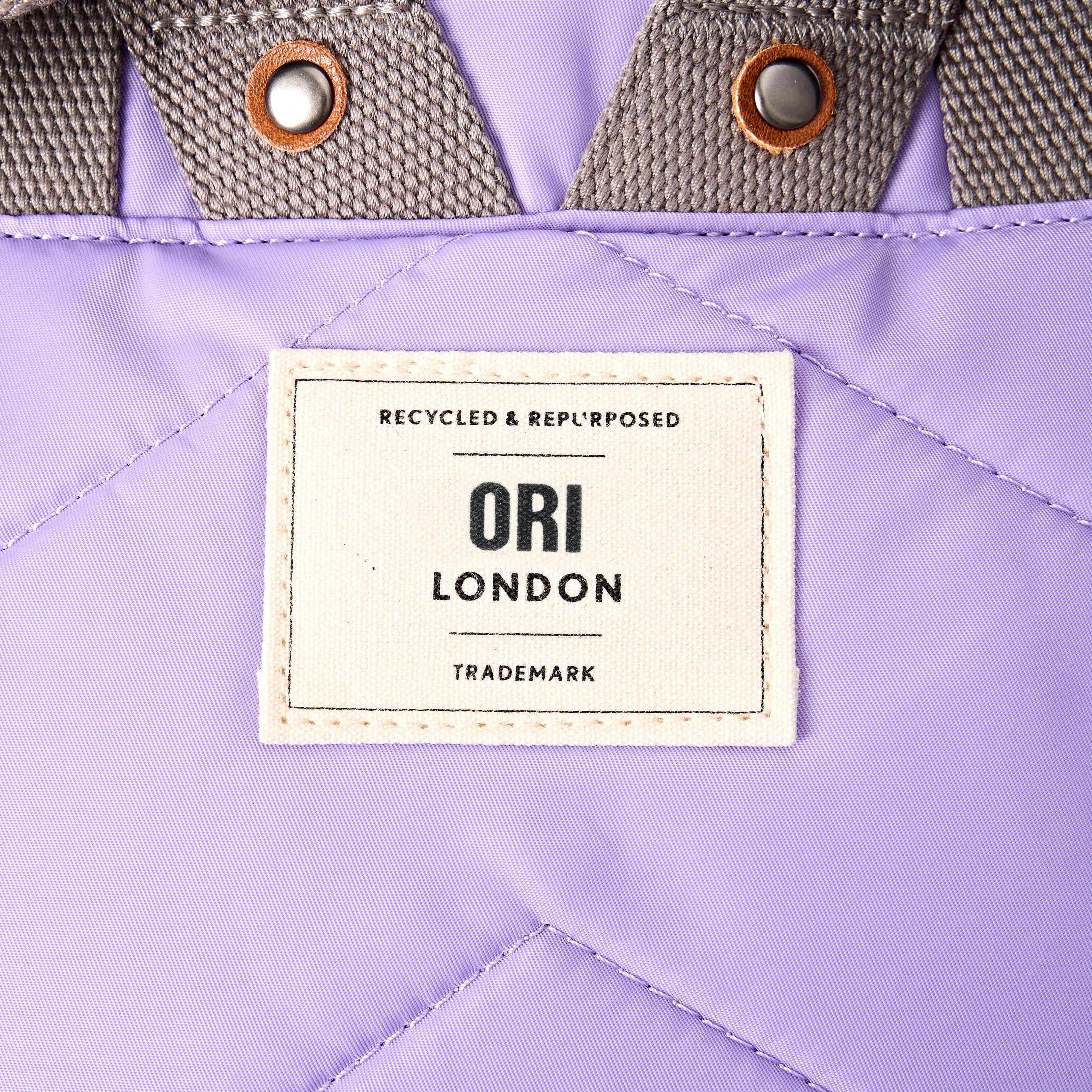 Canfield Roll Top Backpack in Thistle Bloom - Image 8
