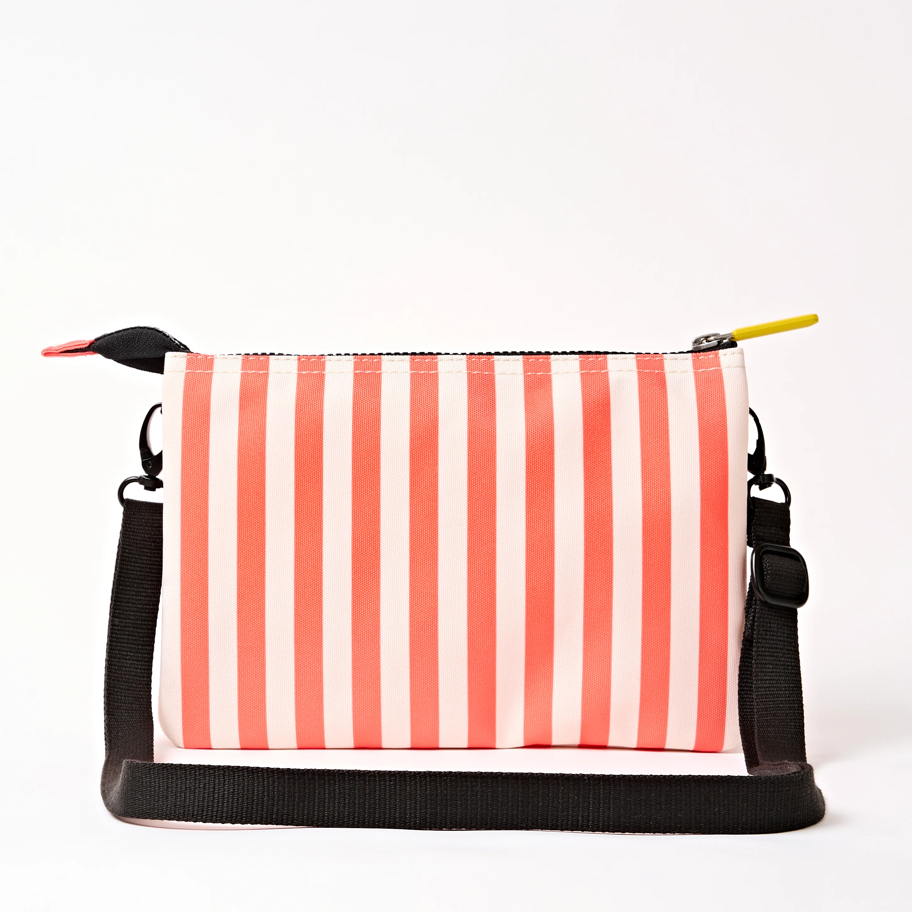 Carnaby Crossbody Bag in Coral Stripe - Image 3