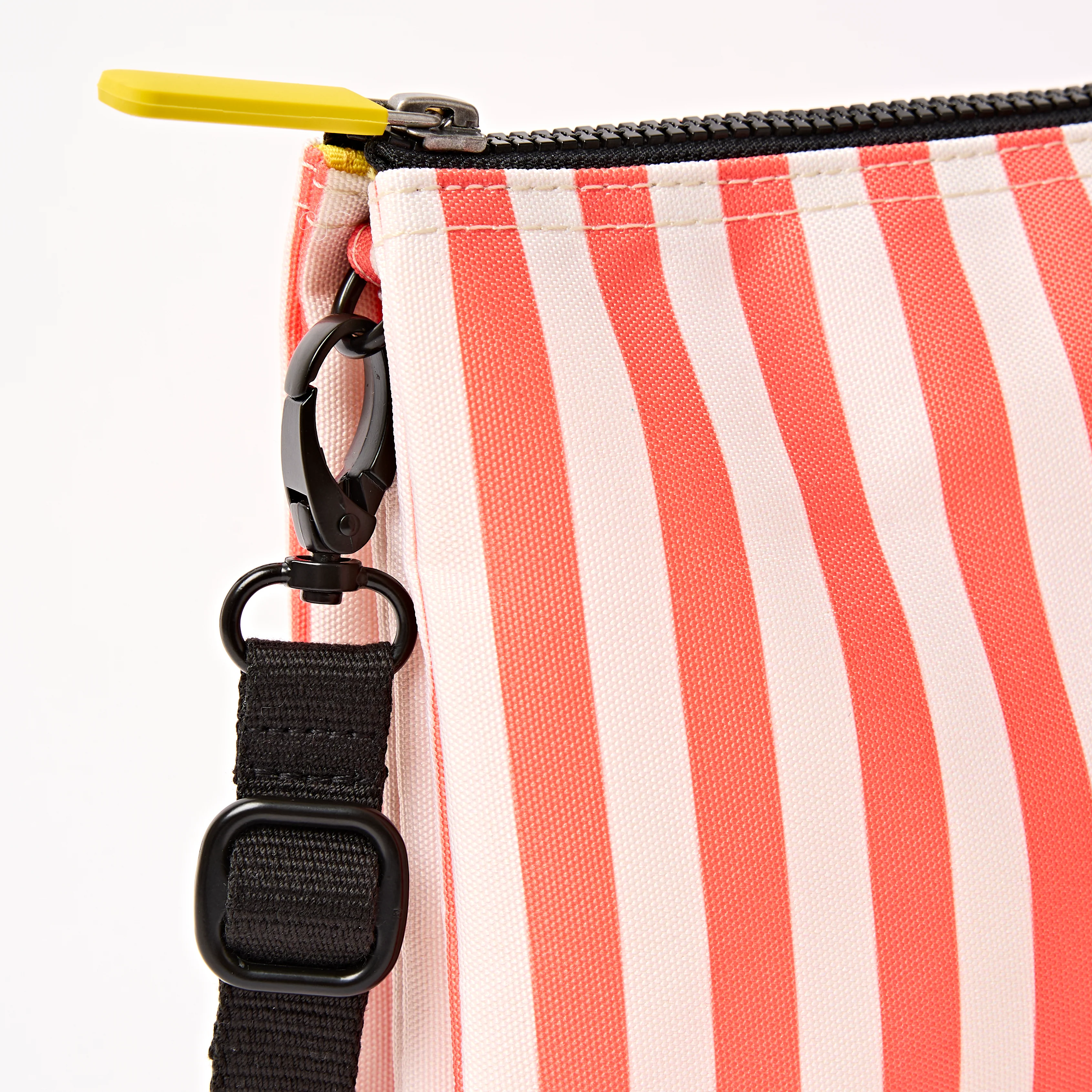 Carnaby Crossbody Bag in Coral Stripe - Image 5
