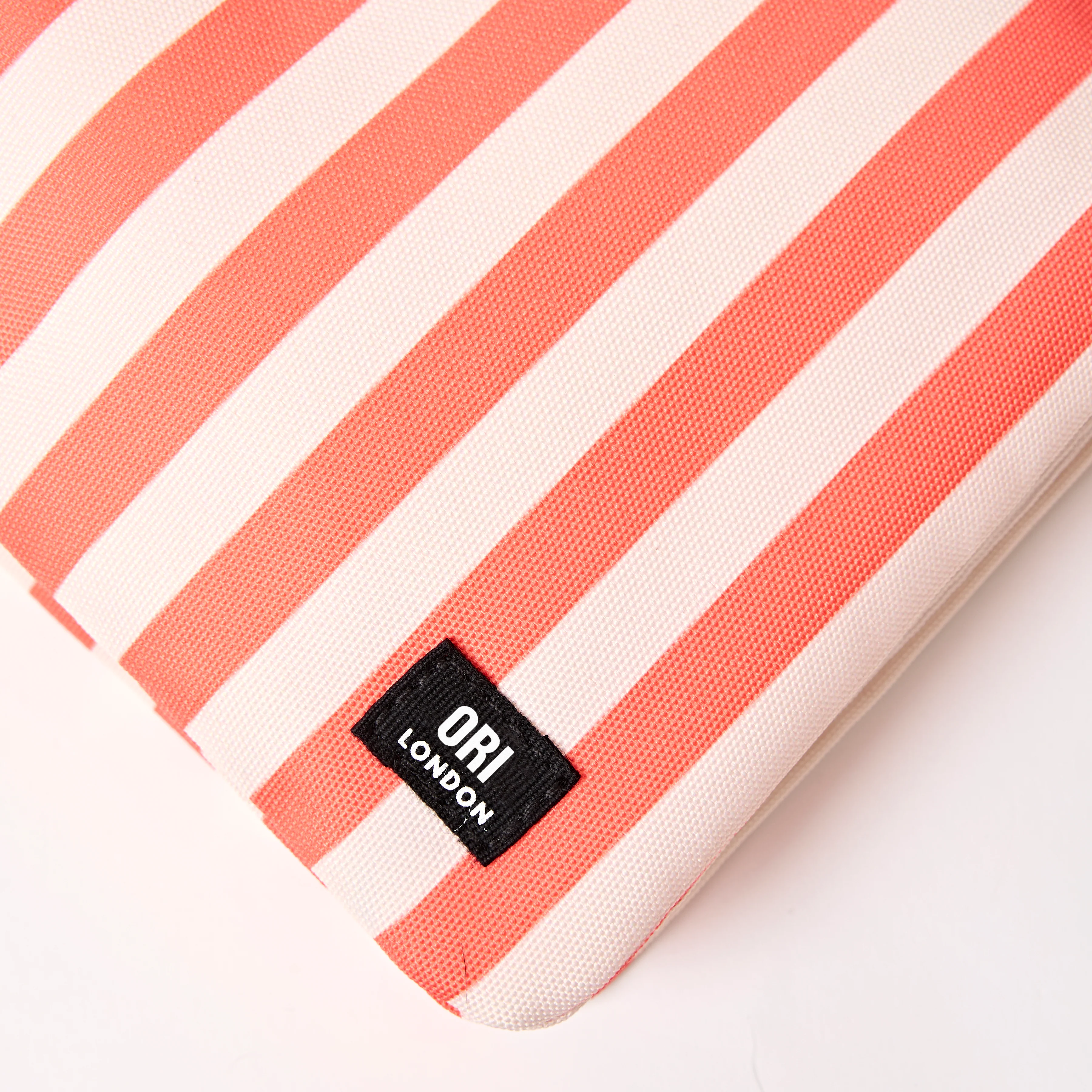 Carnaby Crossbody Bag in Coral Stripe - Image 7