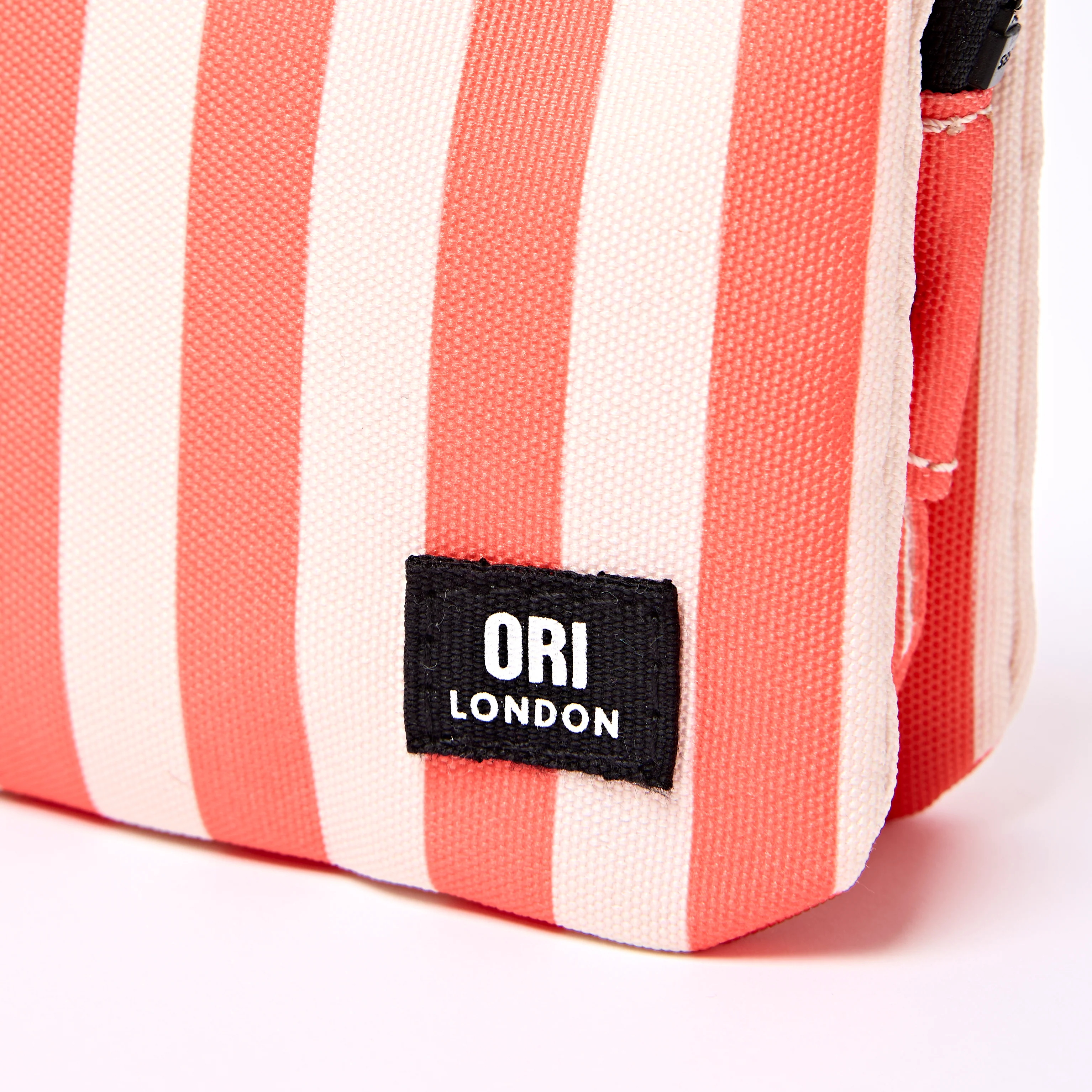 Carnaby Wallet in Coral Stripe - Image 8