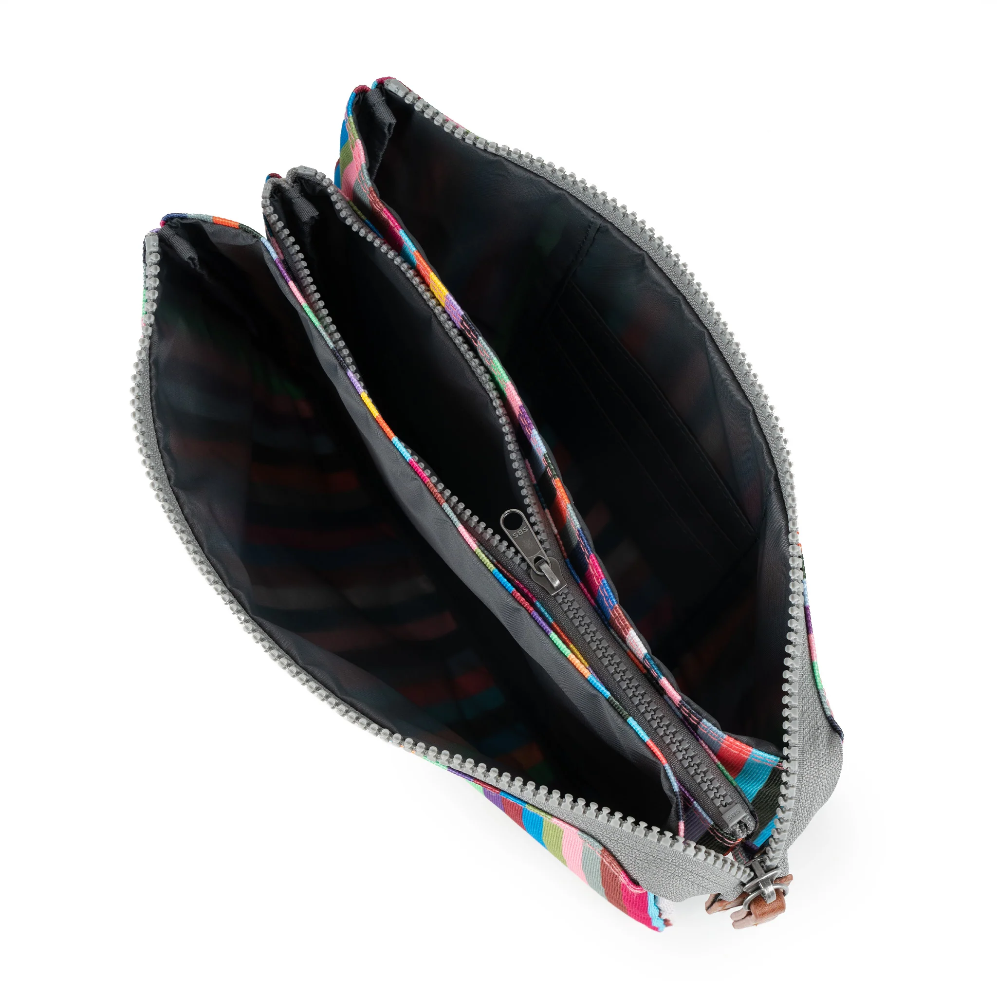 Carnaby Crossbody Bag in Multi Stripe - Image 7