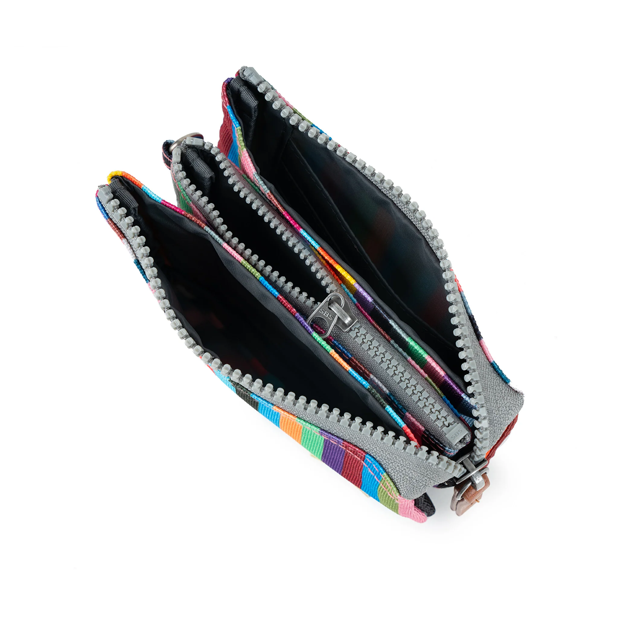 Carnaby Wallet in Multi Stripe - Image 4