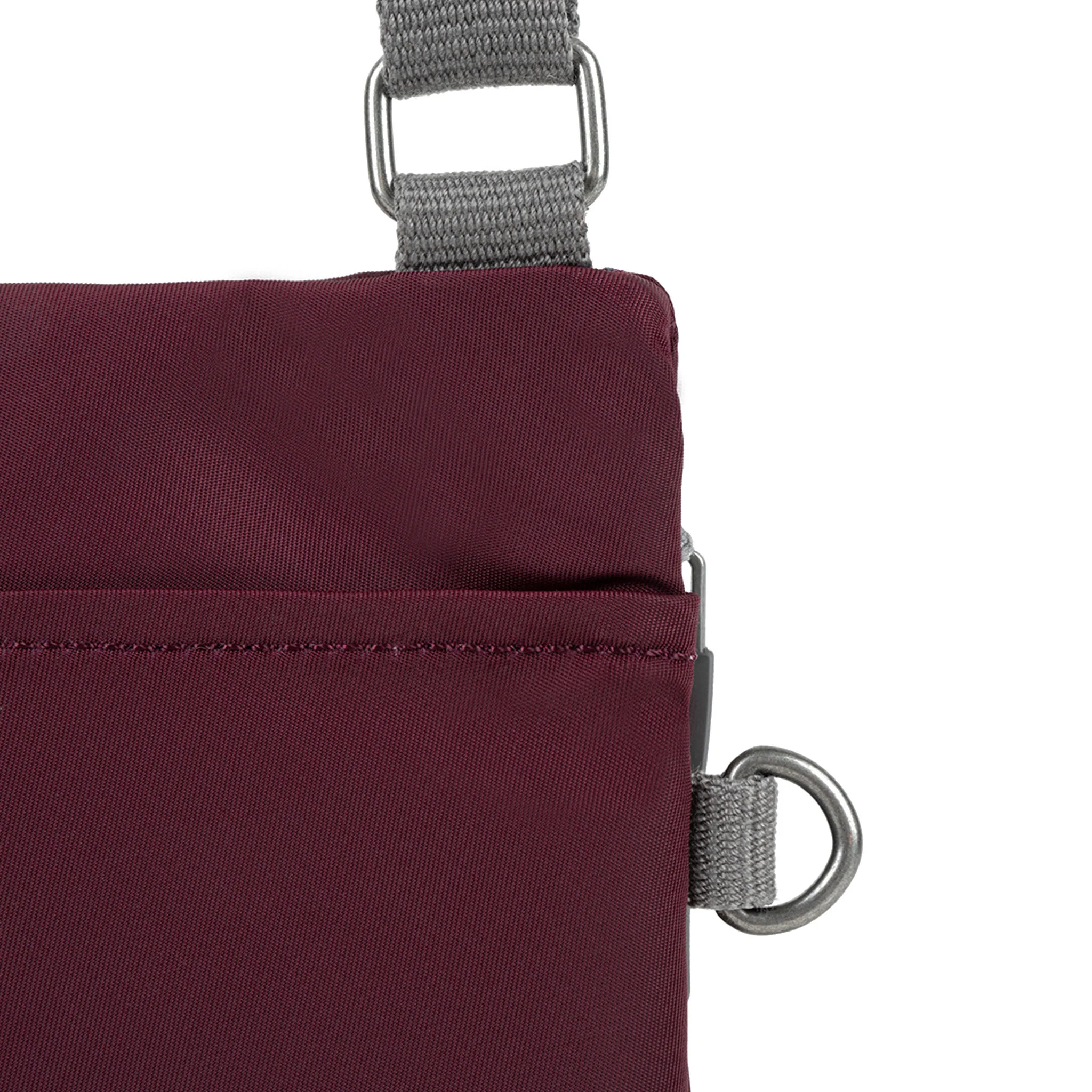 Chelsea Pocket Sling Bag in Plum - Image 4