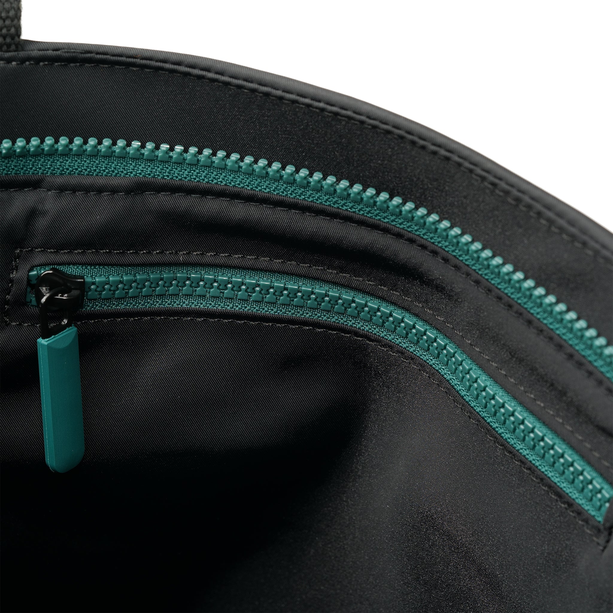 All Black Trafalgar Tote Bag in Teal - Image 4