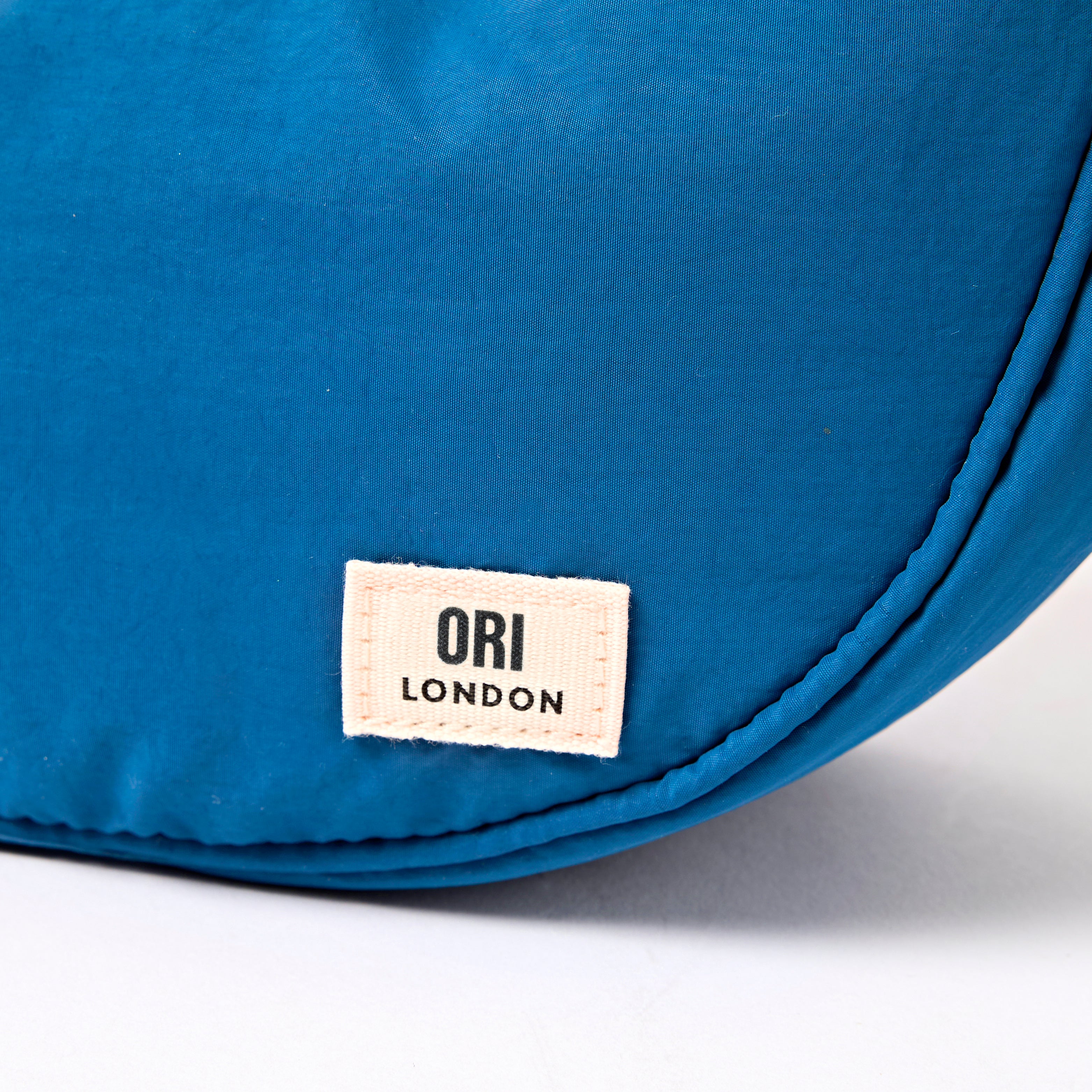 Farringdon Half Moon Bag in Malibu Blue Taslon - Image 8