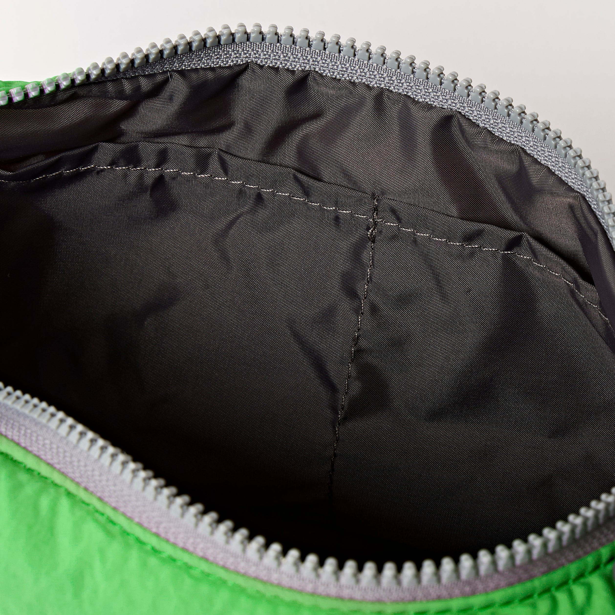 Farringdon Half Moon Bag in Online Lime Taslon - Image 5