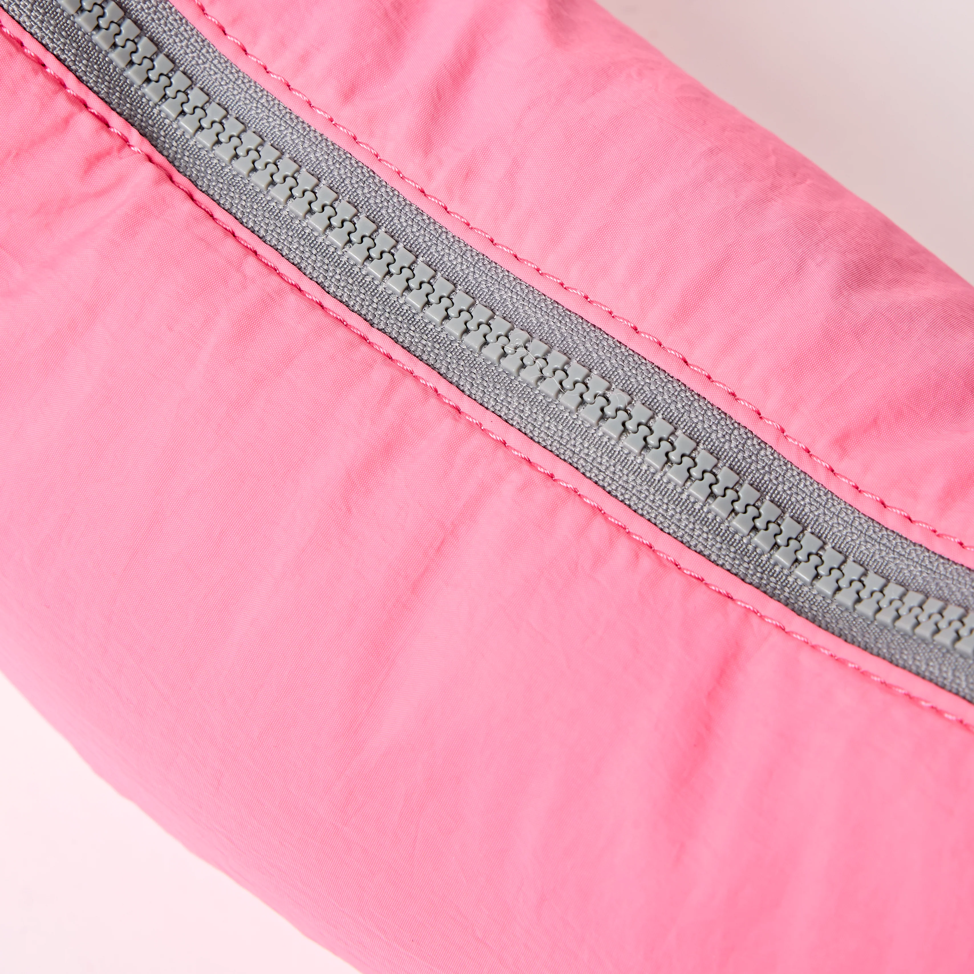 Farringdon Half Moon Bag in Pink Lemonade Taslon - Image 7