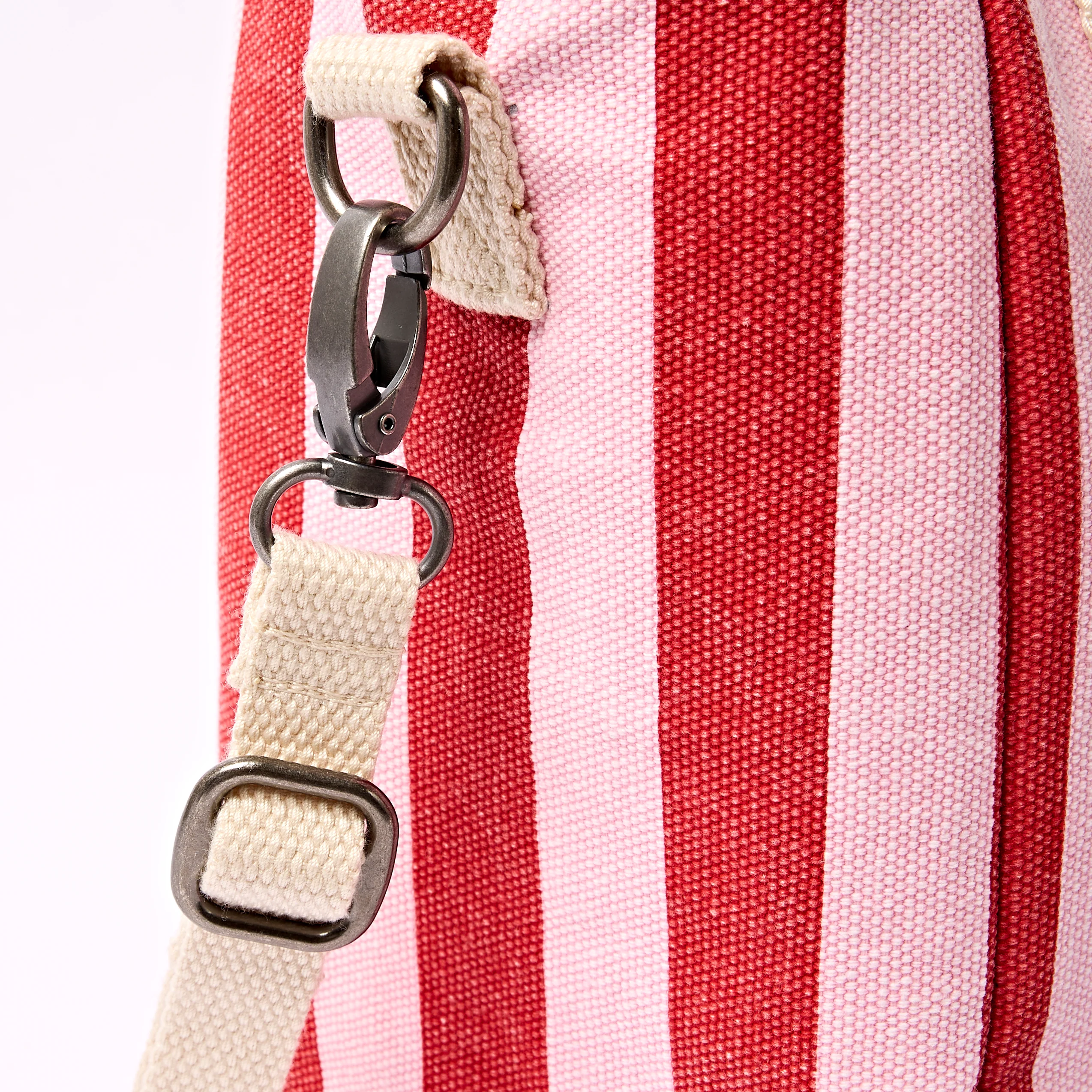 Hampstead Lunch Bag in Strawberry Stripe - Image 6