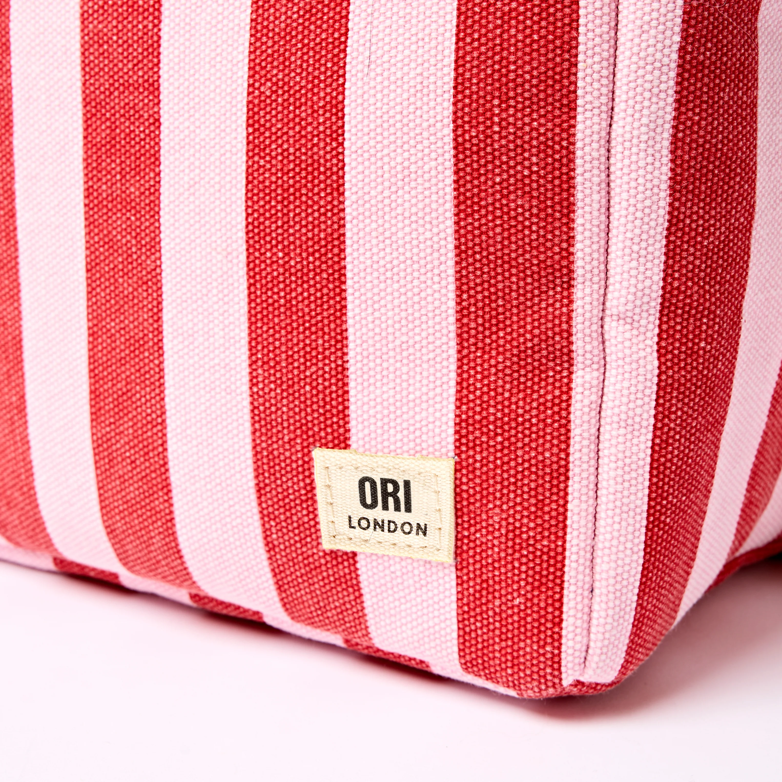 Hampstead Lunch Bag in Strawberry Stripe - Image 7