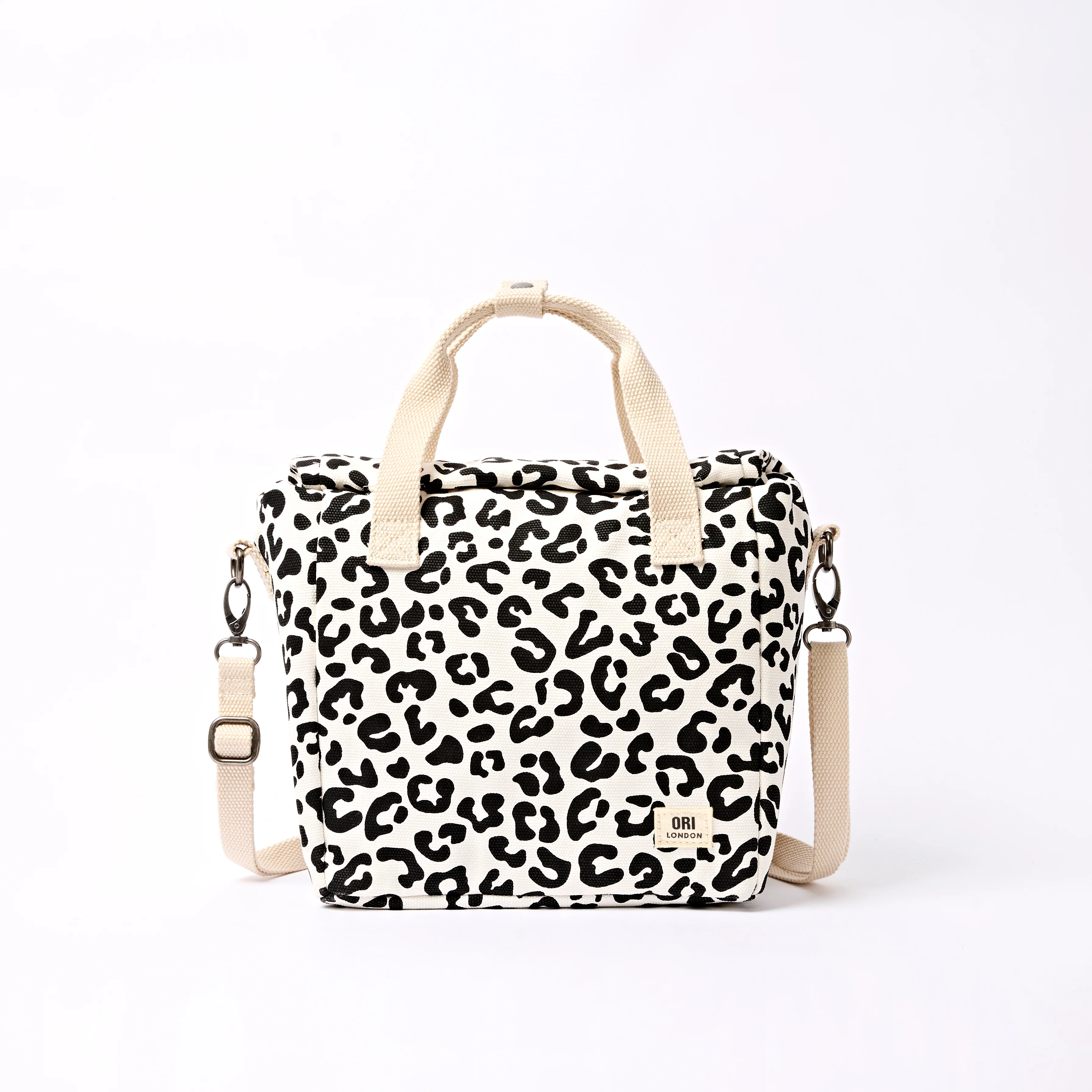 Hampstead Lunch Bag in Summer Leopard