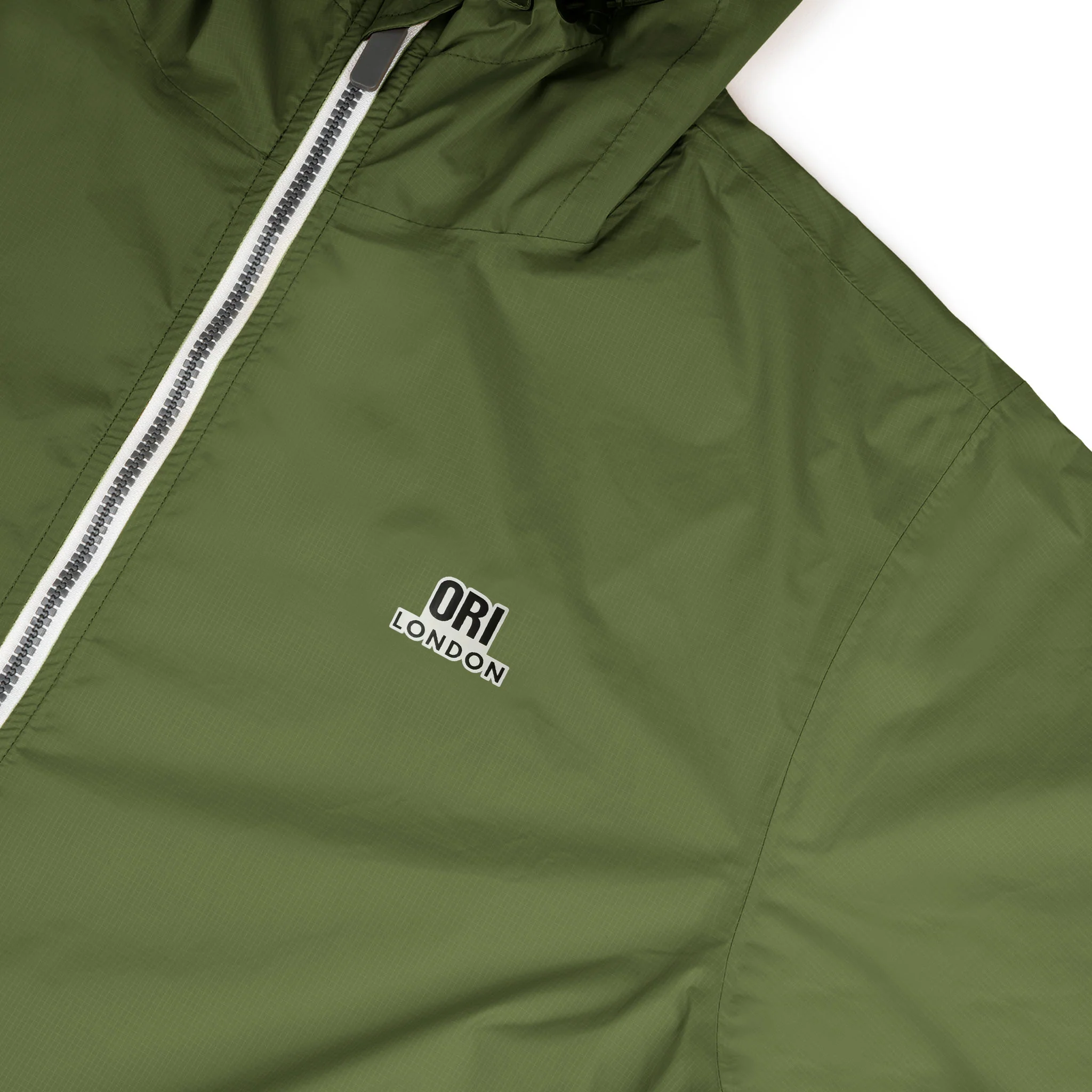 Holborn Rain Jacket in Avocado - Image 3