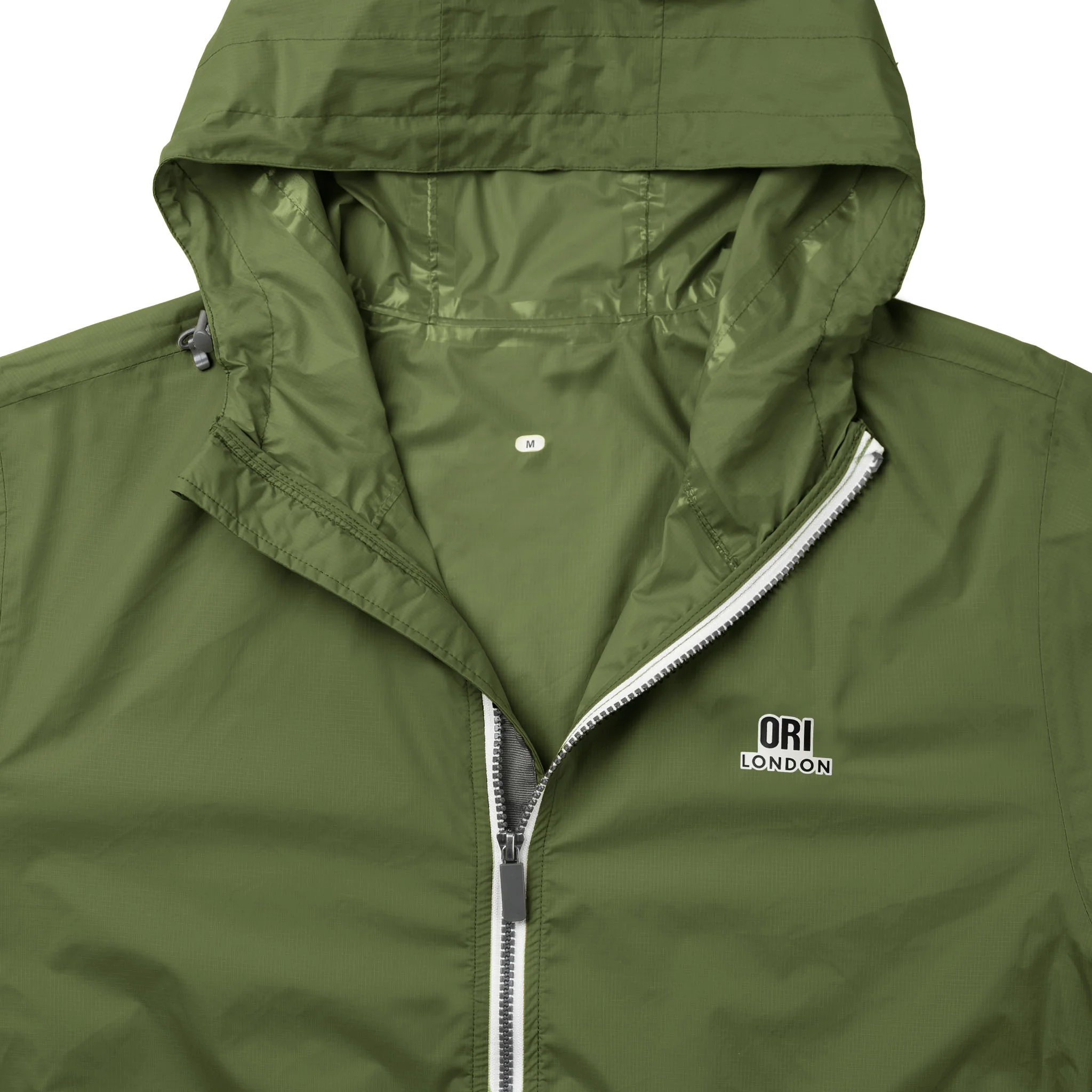 Holborn Rain Jacket in Avocado - Image 7