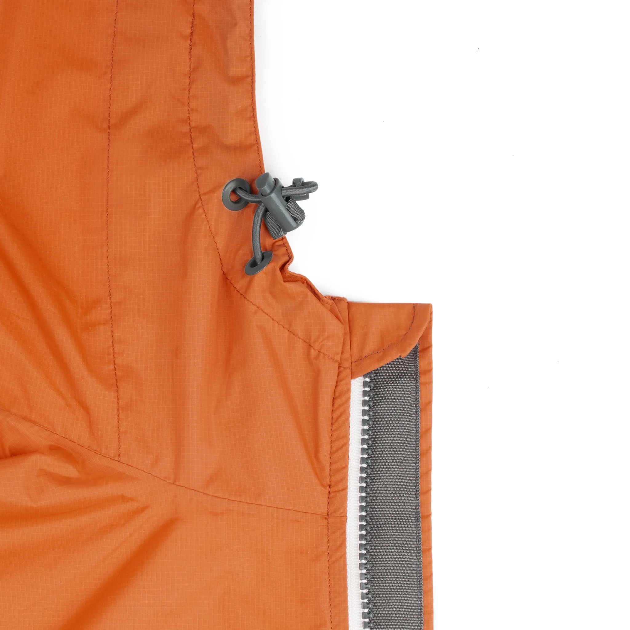 Holborn Rain Jacket in Burnt Orange - Image 4