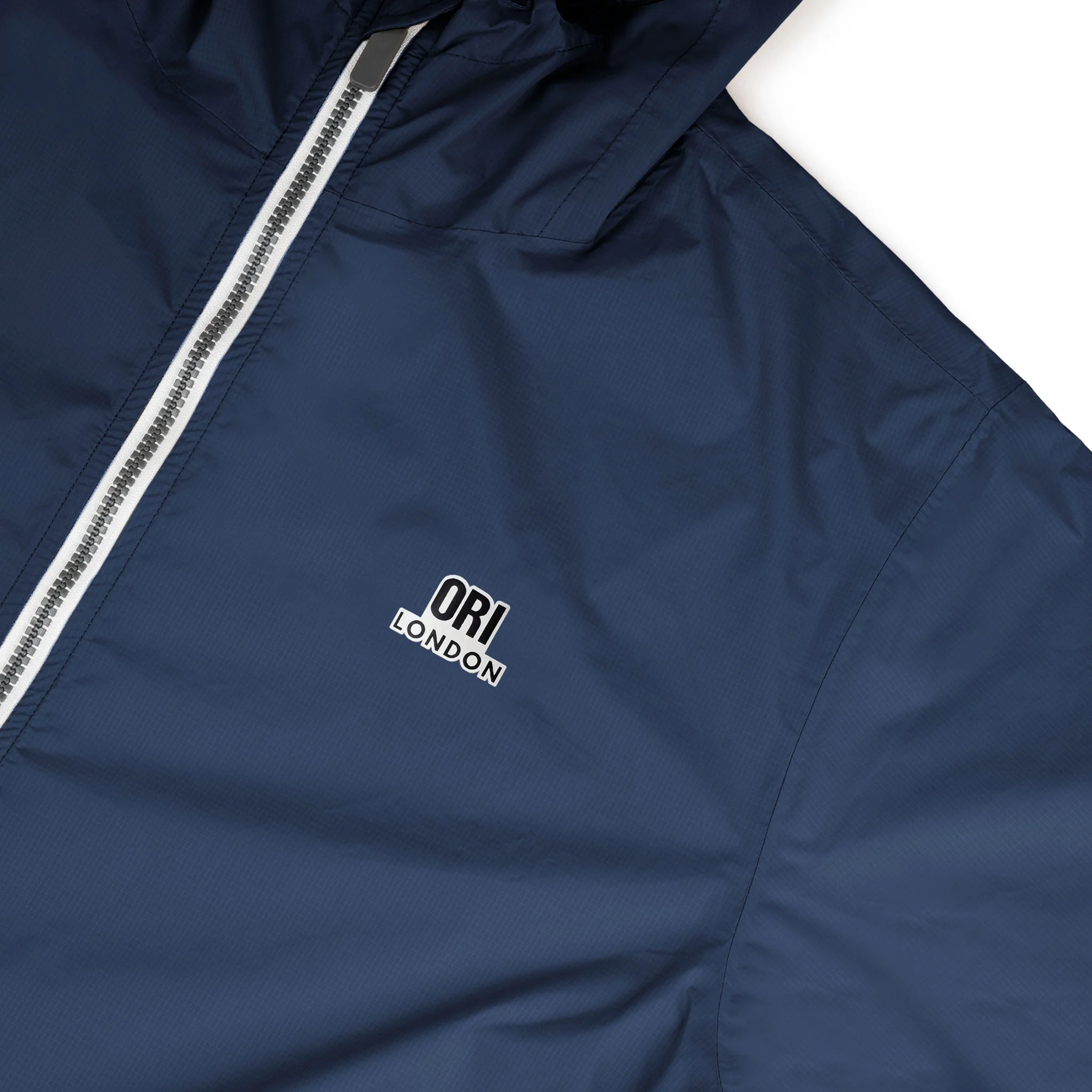 Holborn Rain Jacket in Deep Blue - Image 3