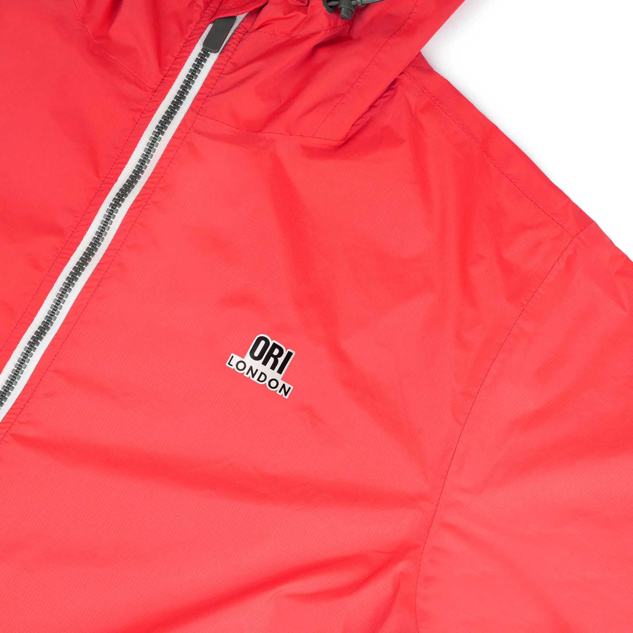 Holborn Rain Jacket in Poppy - Image 3