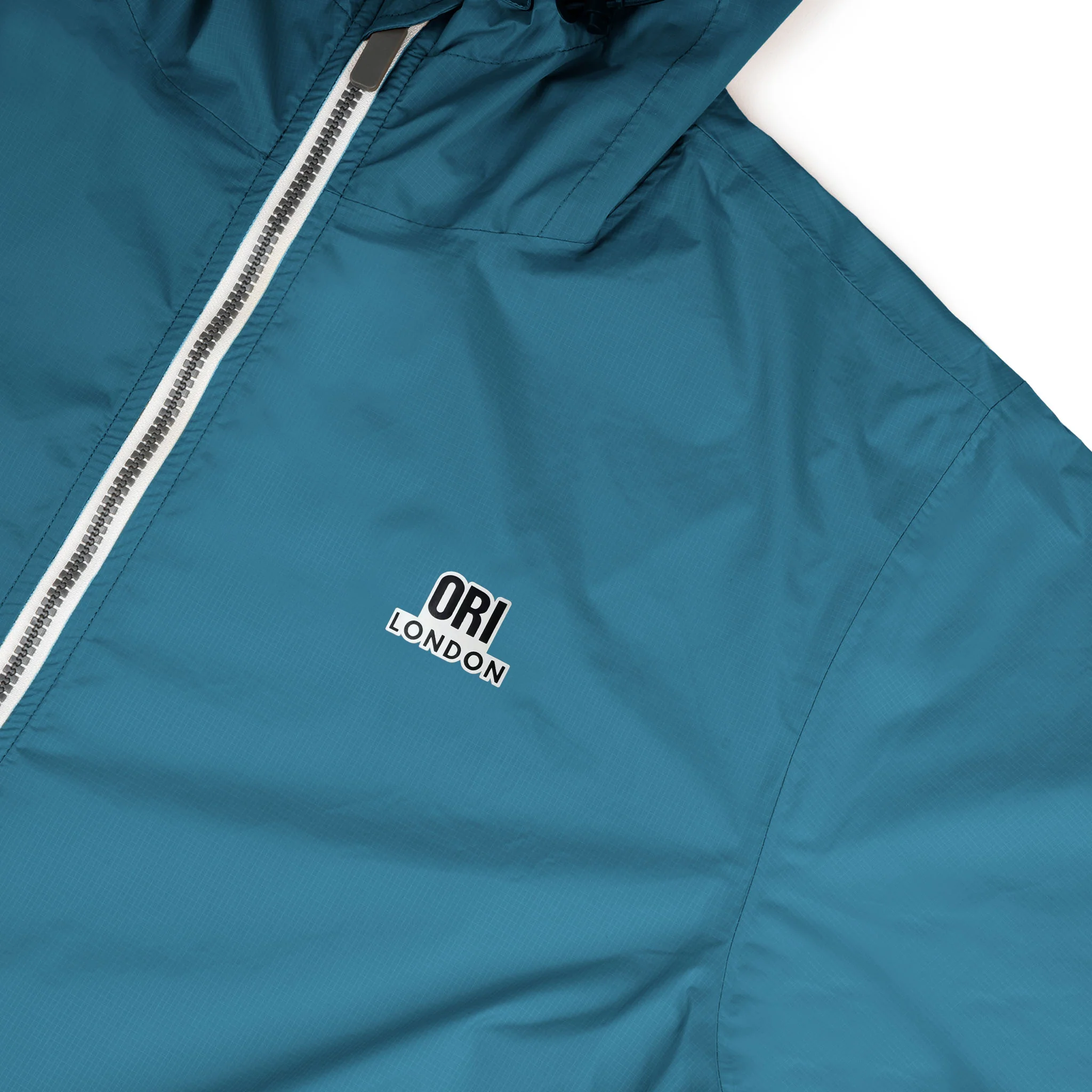 Holborn Rain Jacket in Teal - Image 3