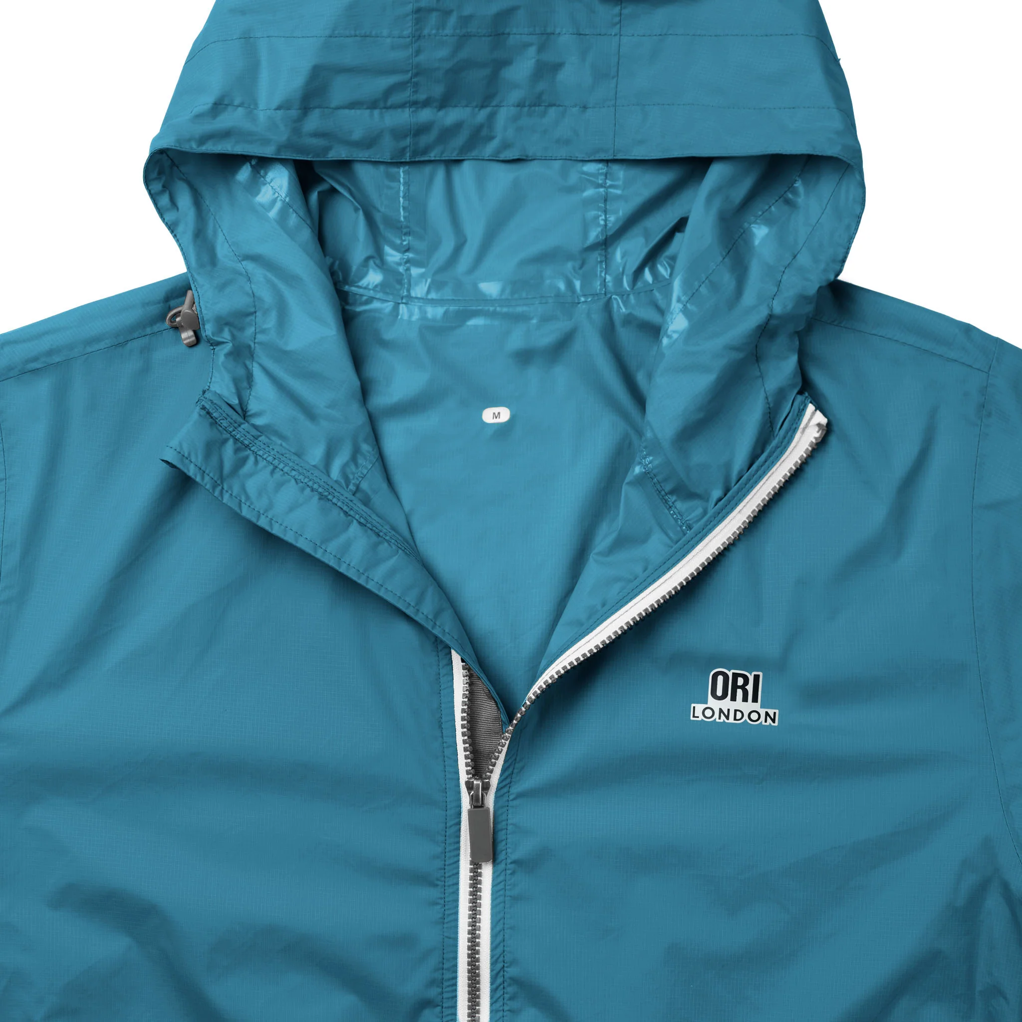 Holborn Rain Jacket in Teal - Image 7