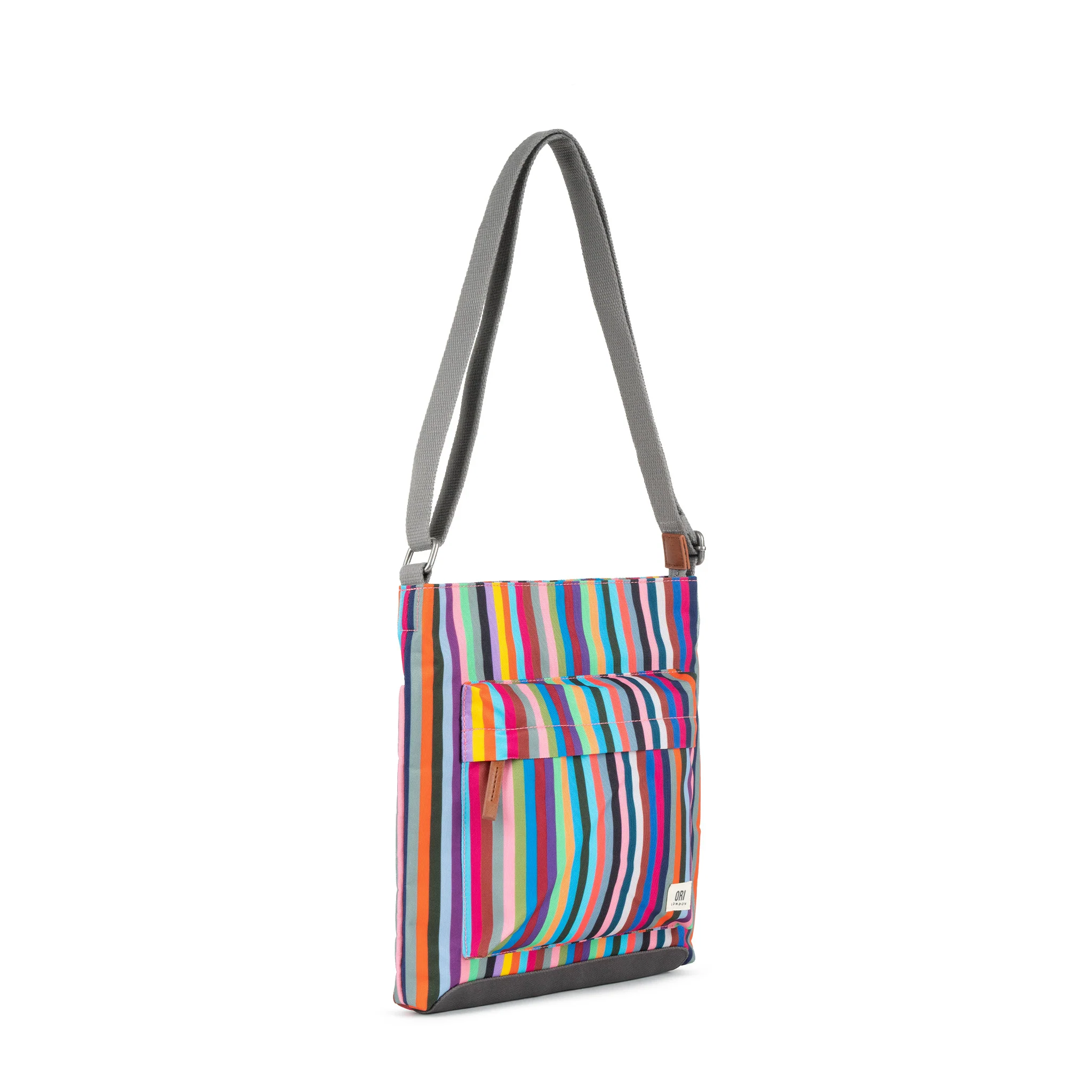 Kennington Crossbody Bag in Multi Stripe - Image 2