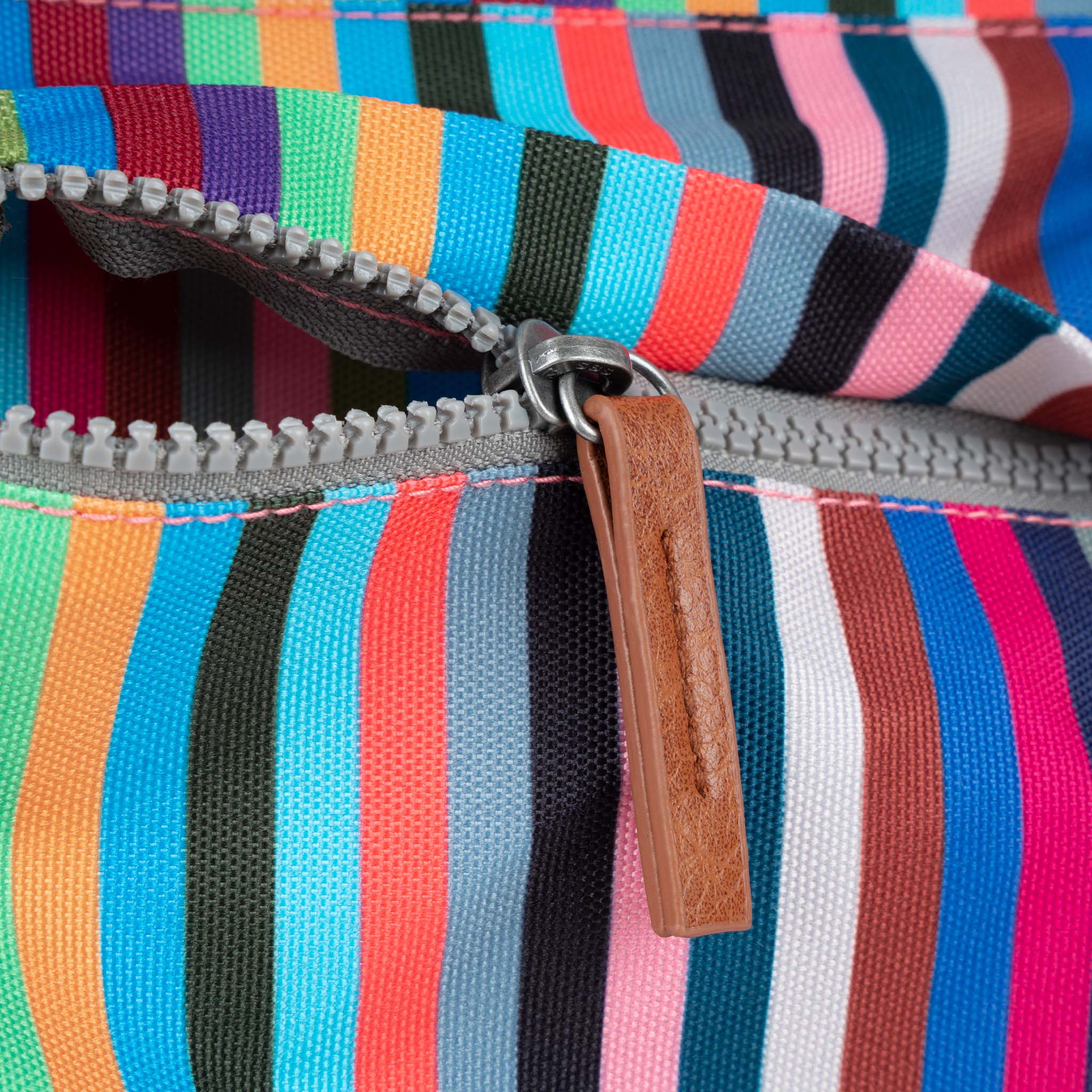 Kennington Crossbody Bag in Multi Stripe - Image 4