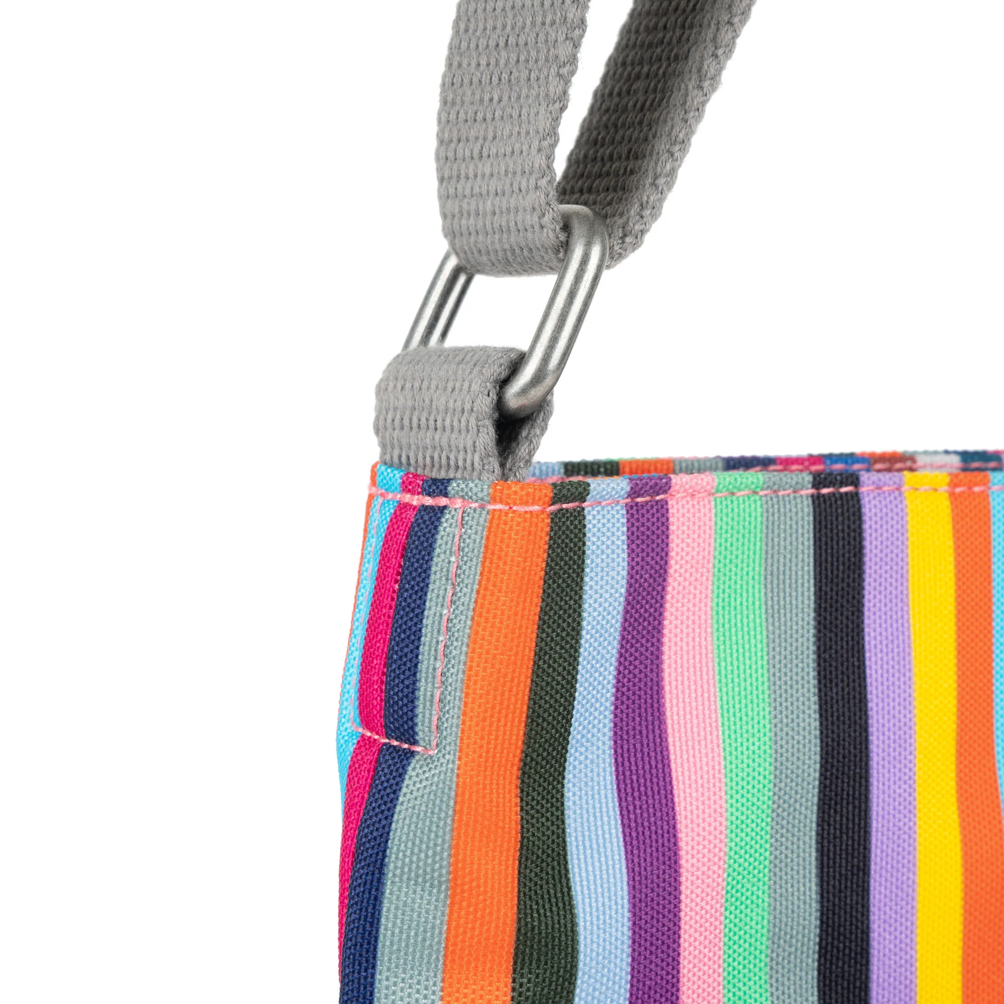 Kennington Crossbody Bag in Multi Stripe - Image 6