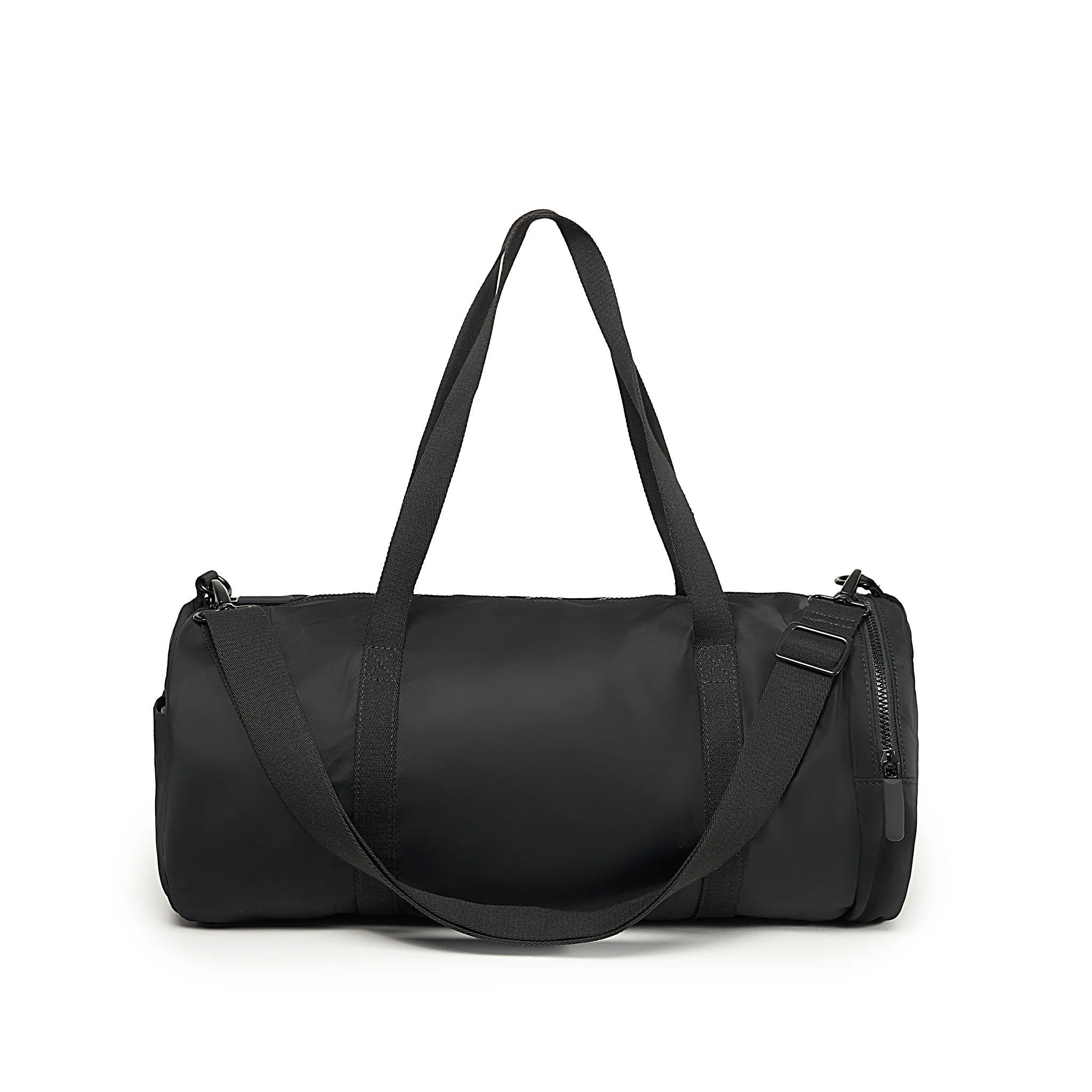 All Black Luton Duffel Bag in Black - Image 3