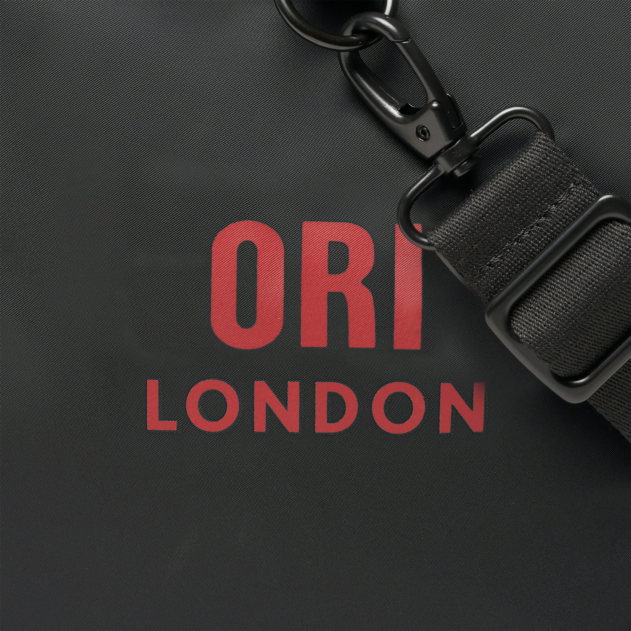 All Black Luton Duffel Bag in Black - Image 4