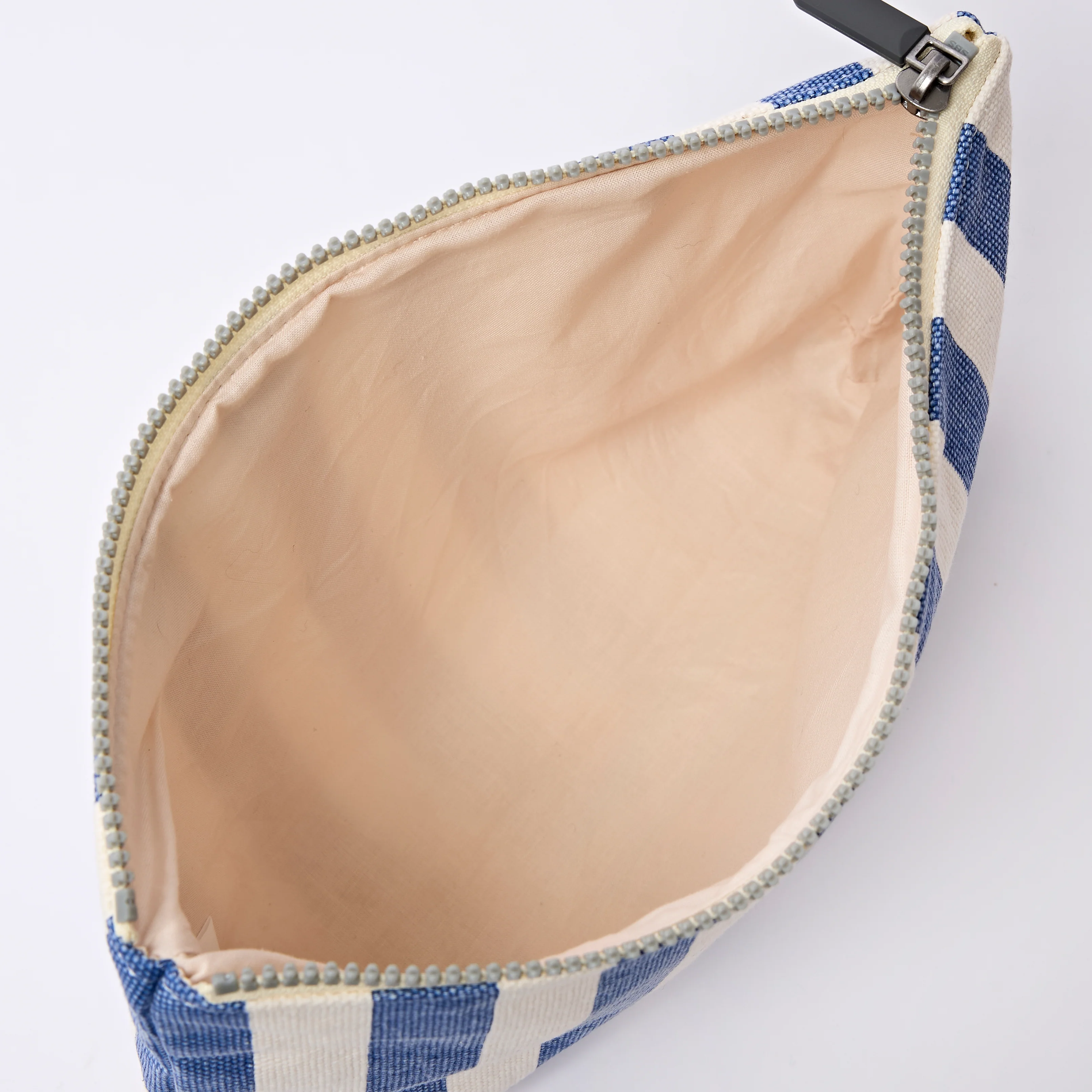 Maida Vale Pouch in Denim Stripe - Image 4