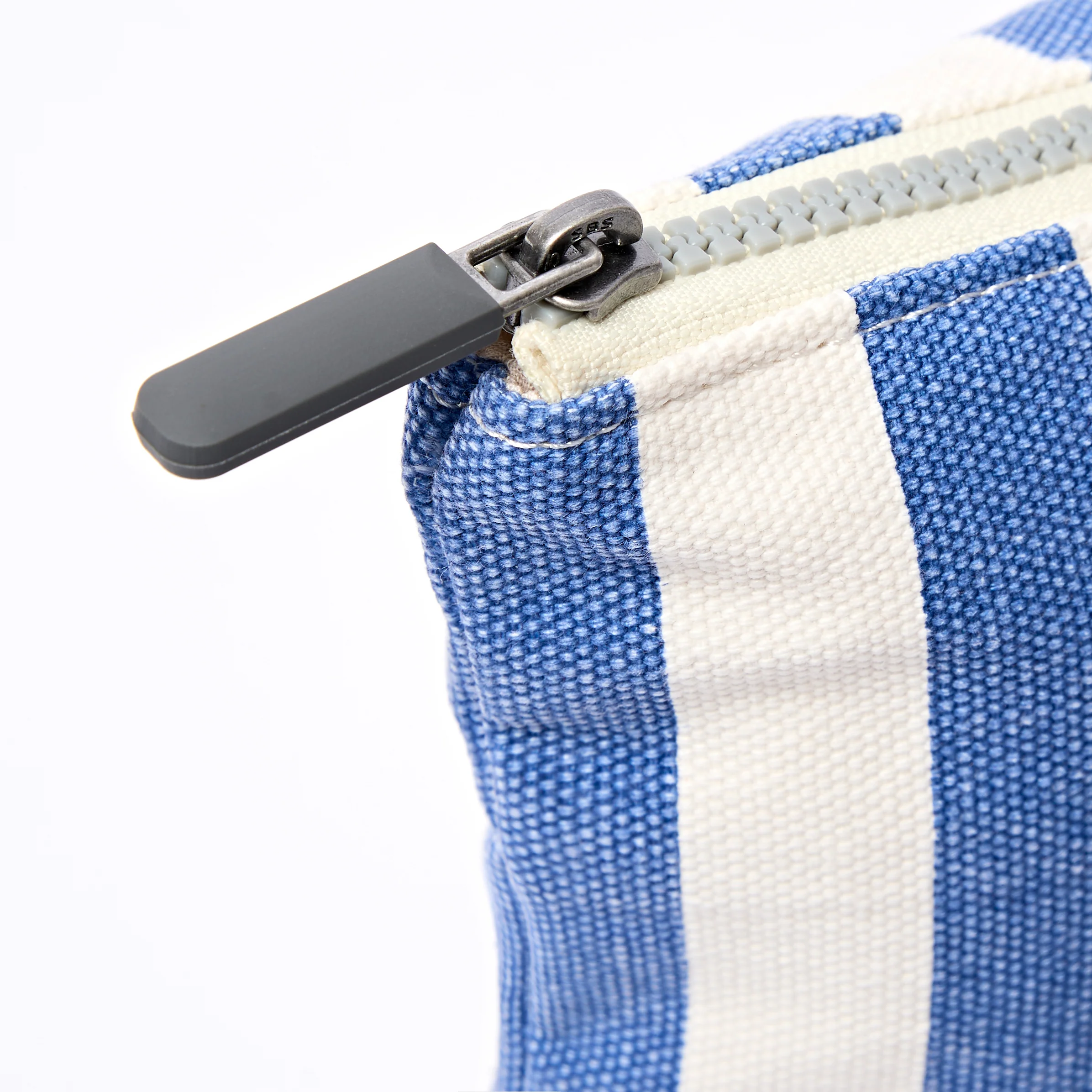Maida Vale Pouch in Denim Stripe - Image 6
