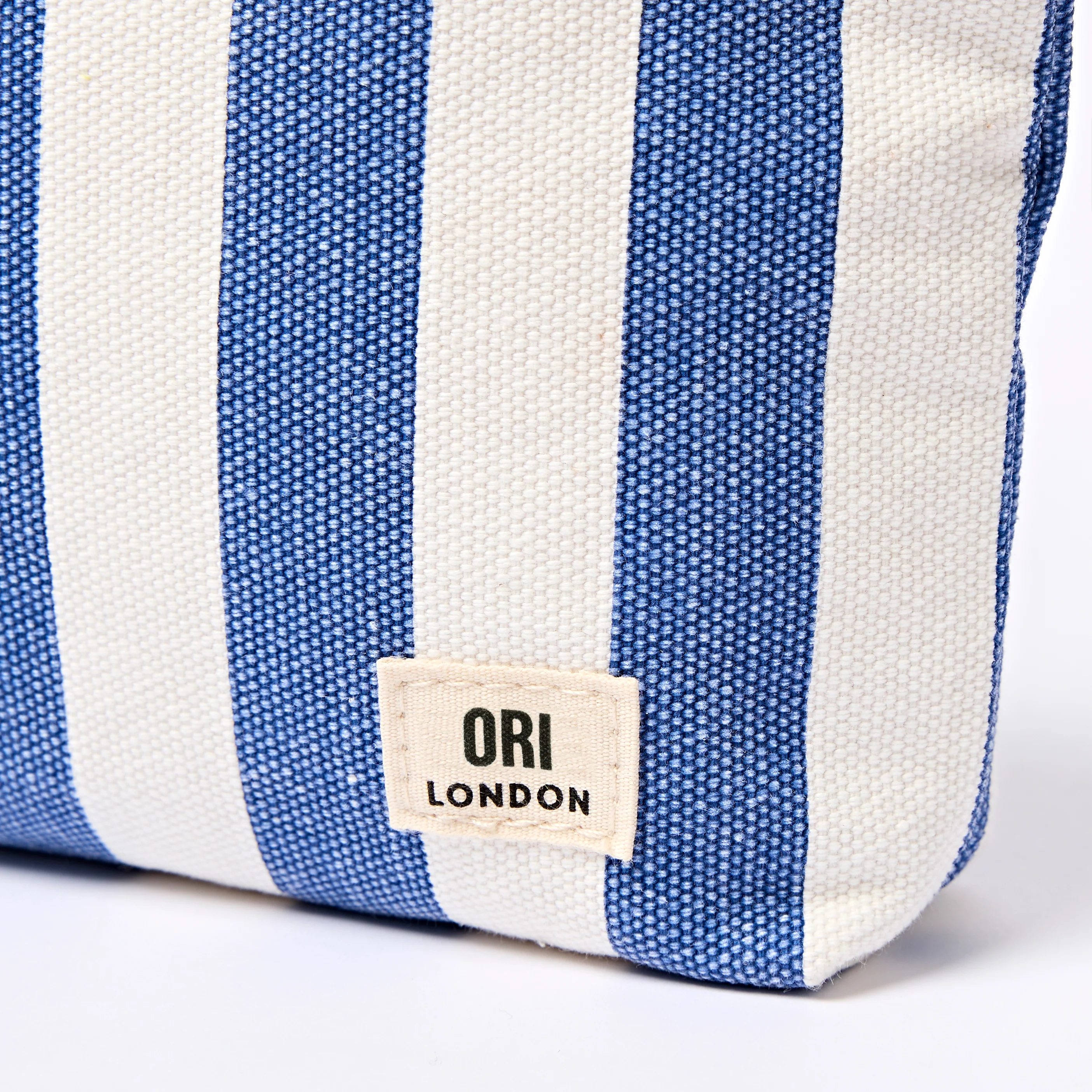 Maida Vale Pouch in Denim Stripe - Image 7